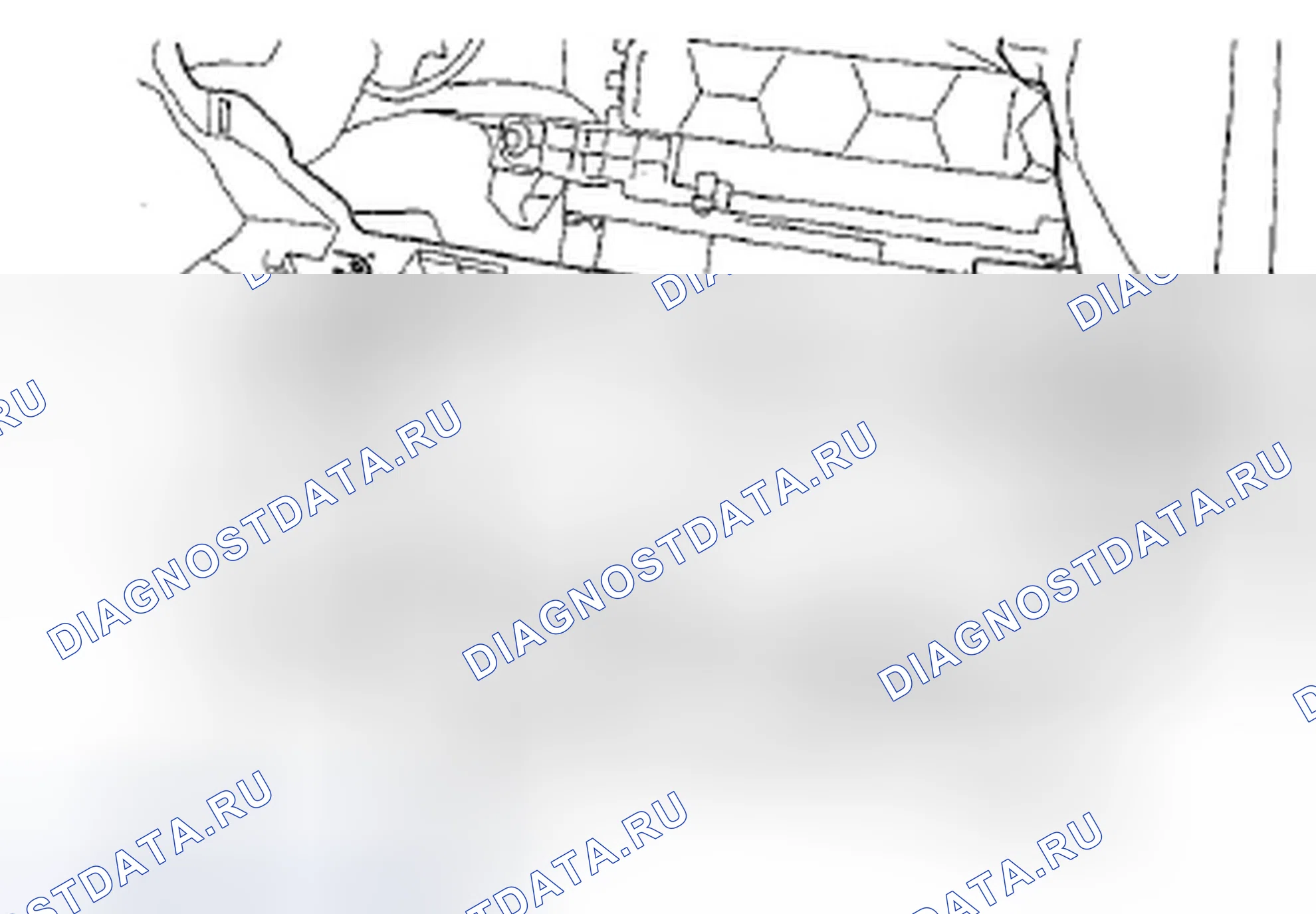 Рис. 104: Демонтаж/монтаж воздуходувного блока. Acura ZDX I