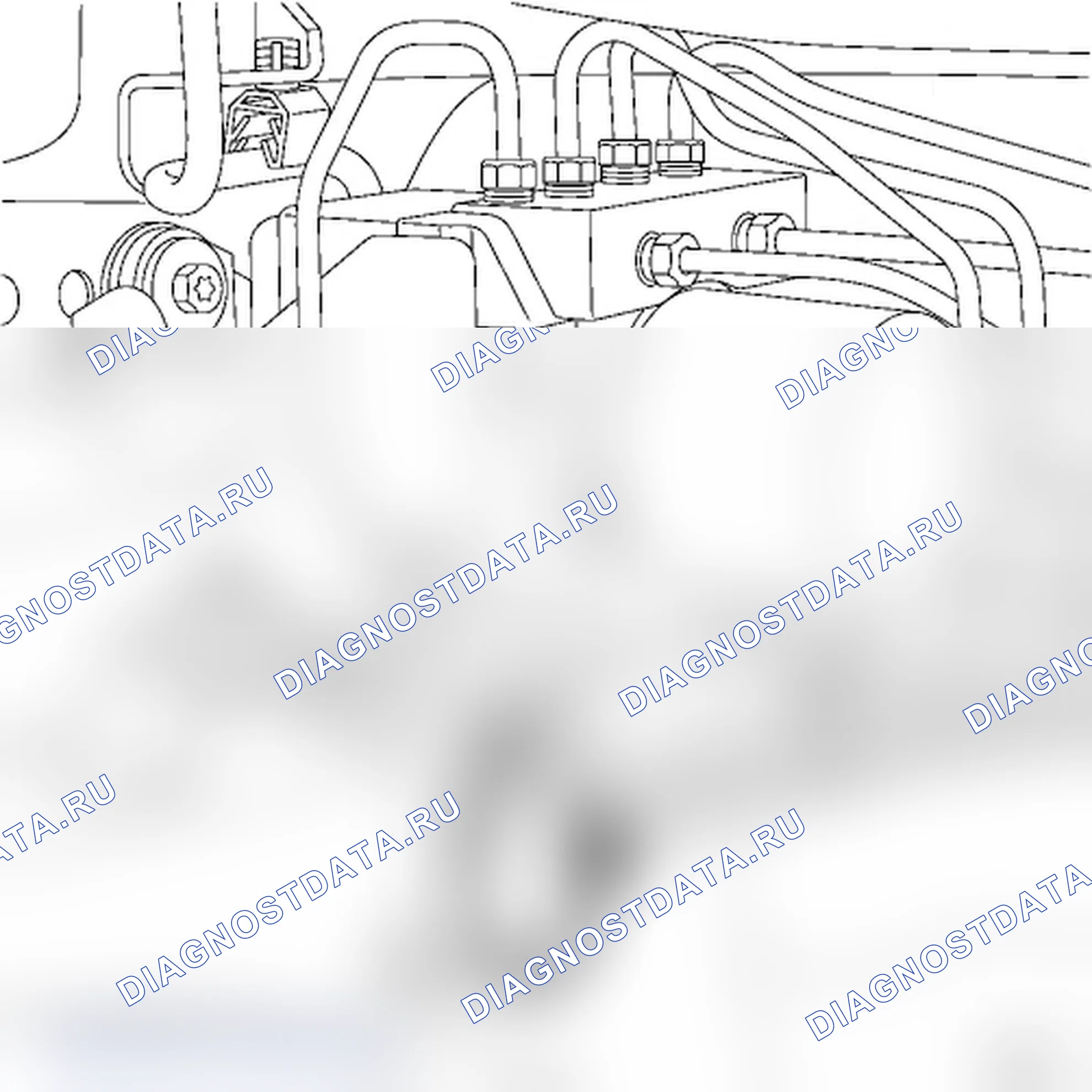Гидроблок с ESP — вариант 2. Renault Scenic II