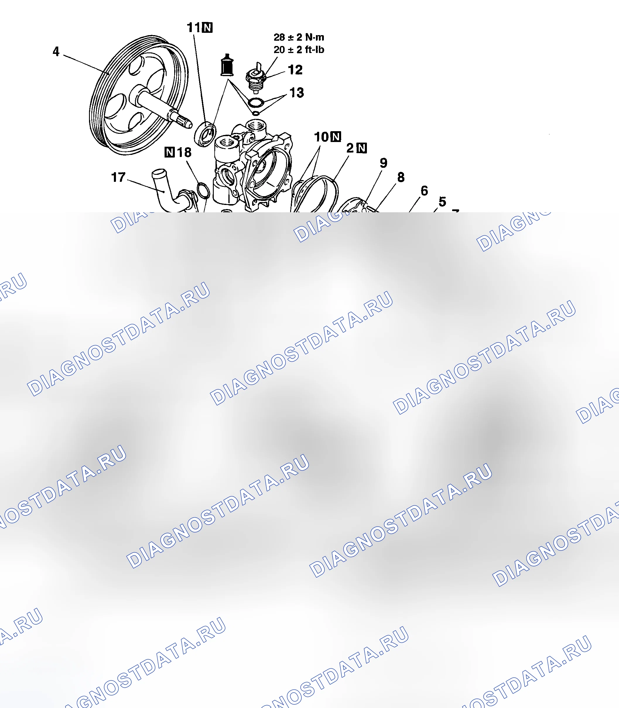 Рис. 176: < 2,0 л ДВИГАТЕЛЬ >. Mazda MX-5 NA
