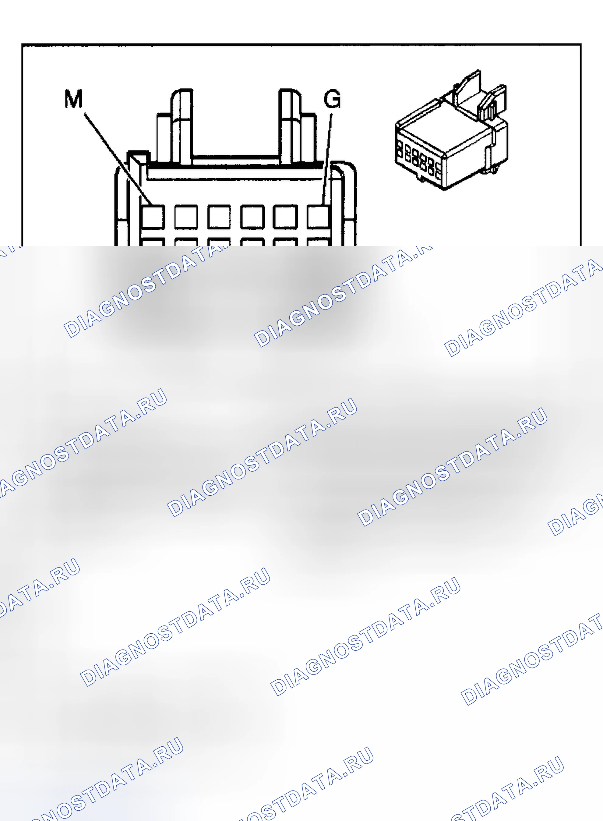 Рис. 31: Радио С2 (с / UE1). Chevrolet TrailBlazer I