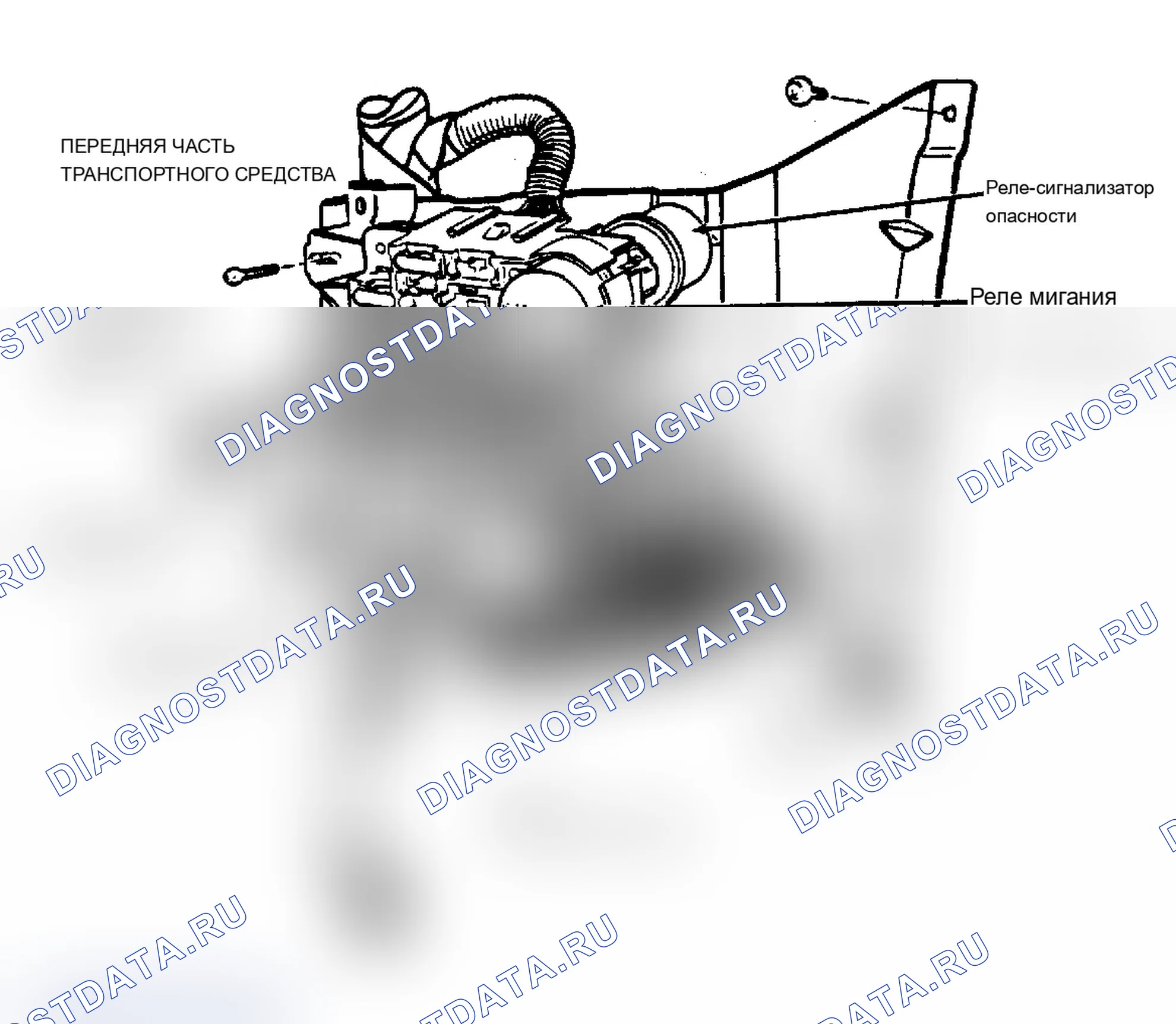 Рис. 2: Расположение компонентов (2 из 4). Ford Club Wagon E150 