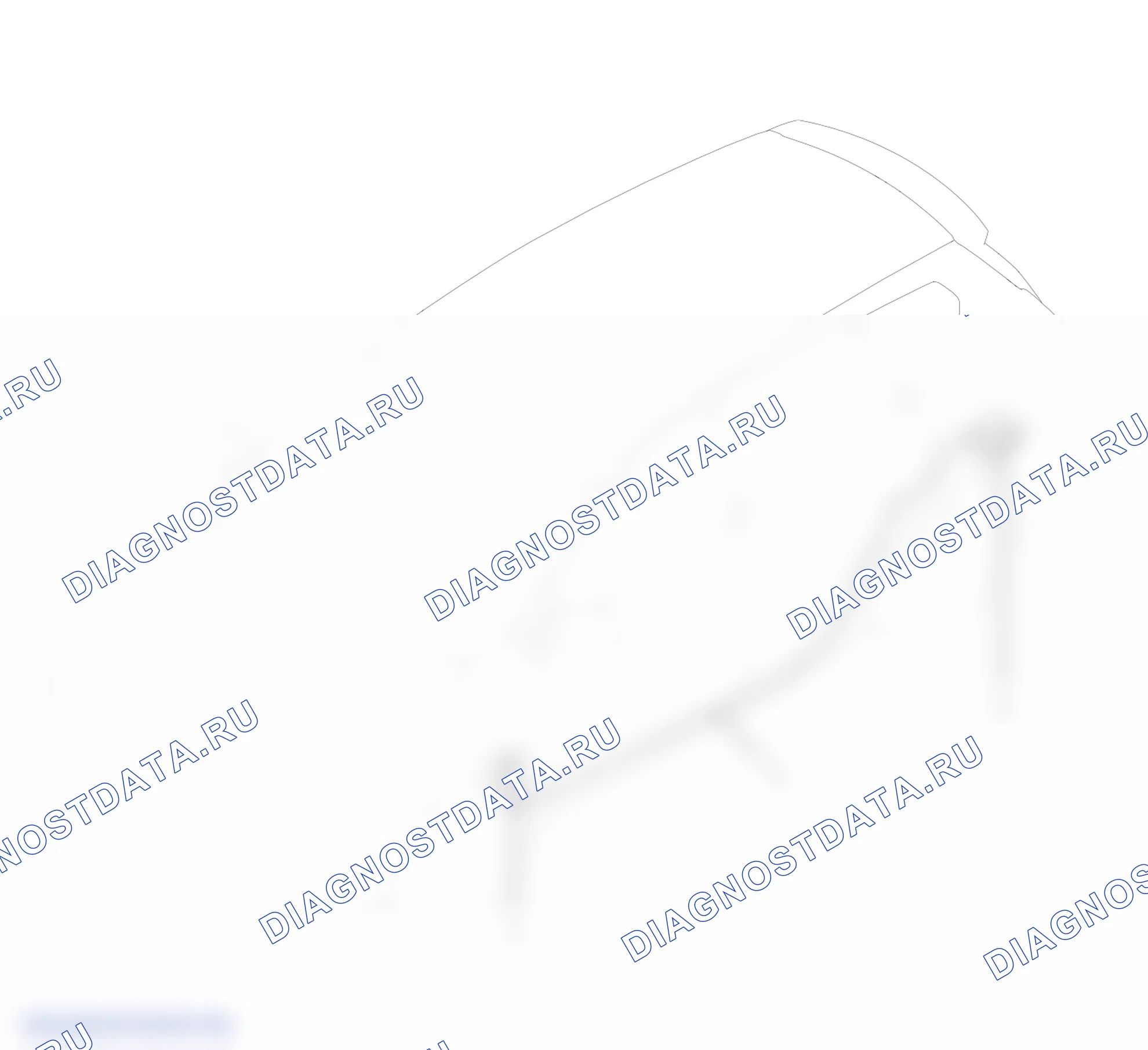 Схема расположения крышки заправочного люка — Haval H6. Haval H6 III
