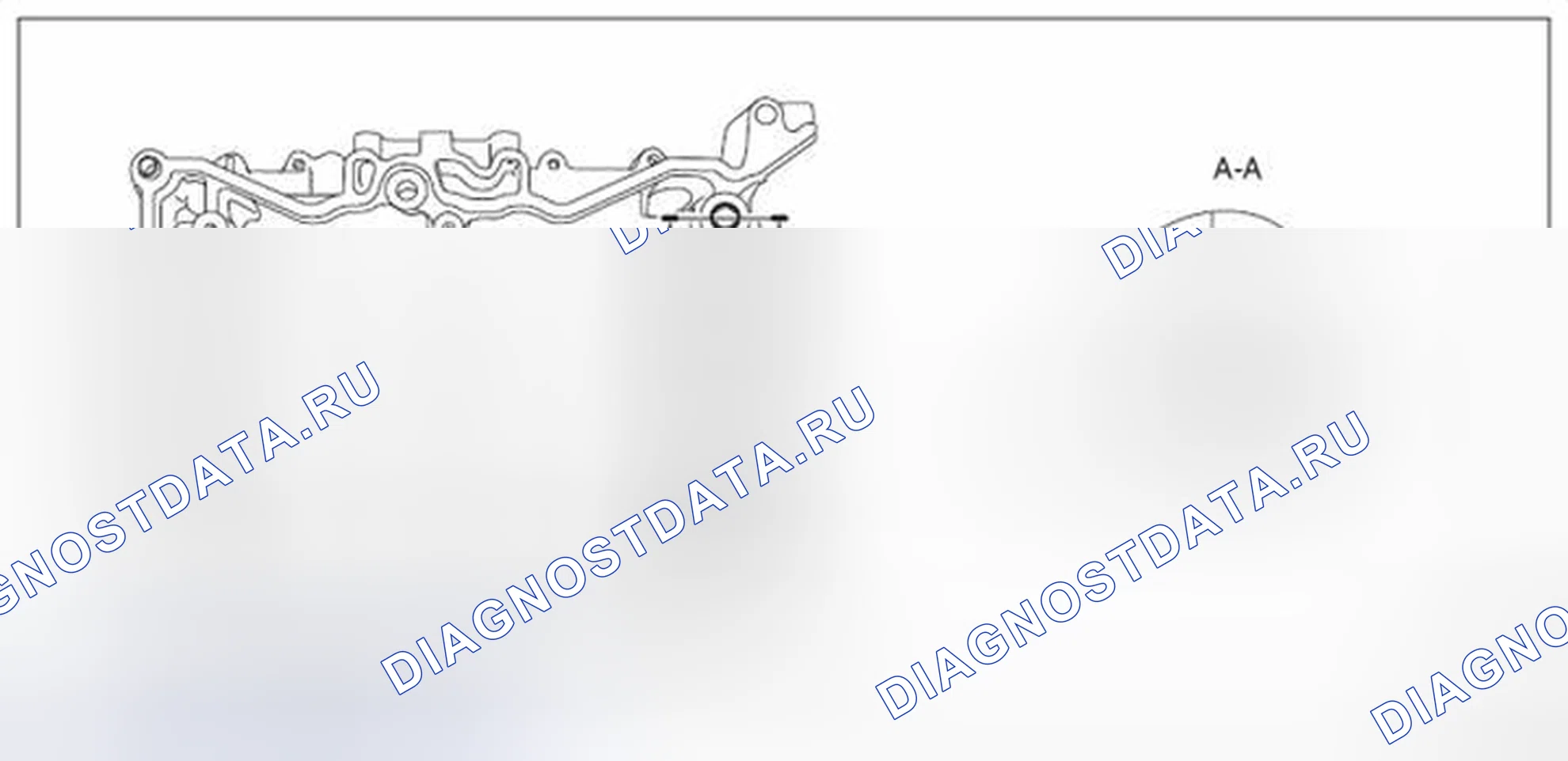 Рис. 974: ОПОРА КУЛАЧКОВАЯ ЛЕВАЯ. Subaru Impreza WRX GE рестайлинг