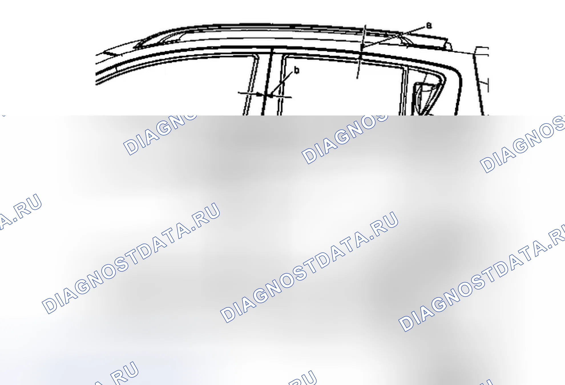 Рис. 27: Регулировка задней боковой двери (4 дверных выреза сзади 69). Chevrolet Sonic I
