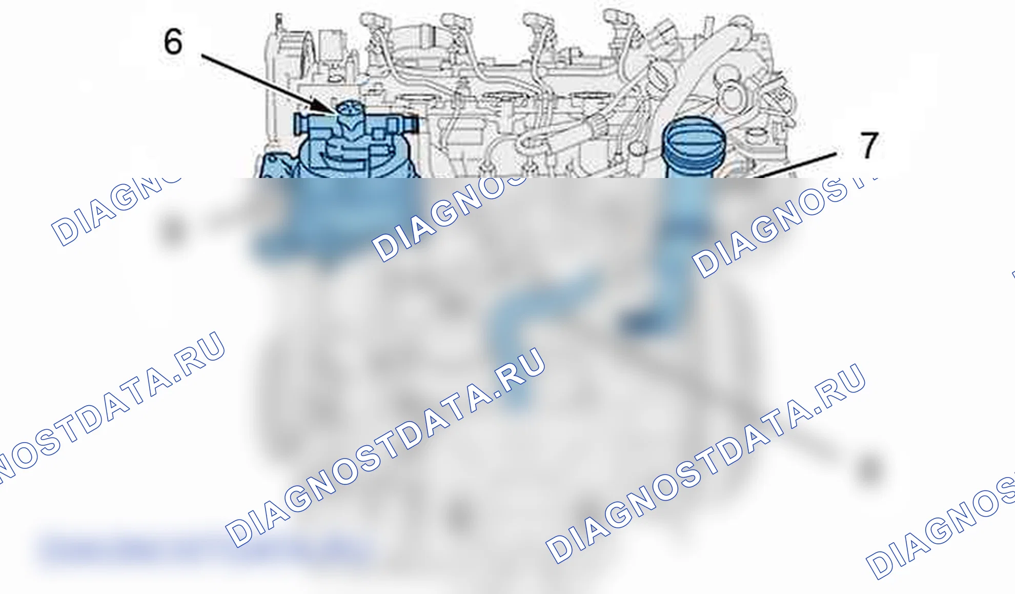 Демонтаж: двигателя DW10BTED4 — b1bpsmpd. Peugeot 607 I рестайлинг