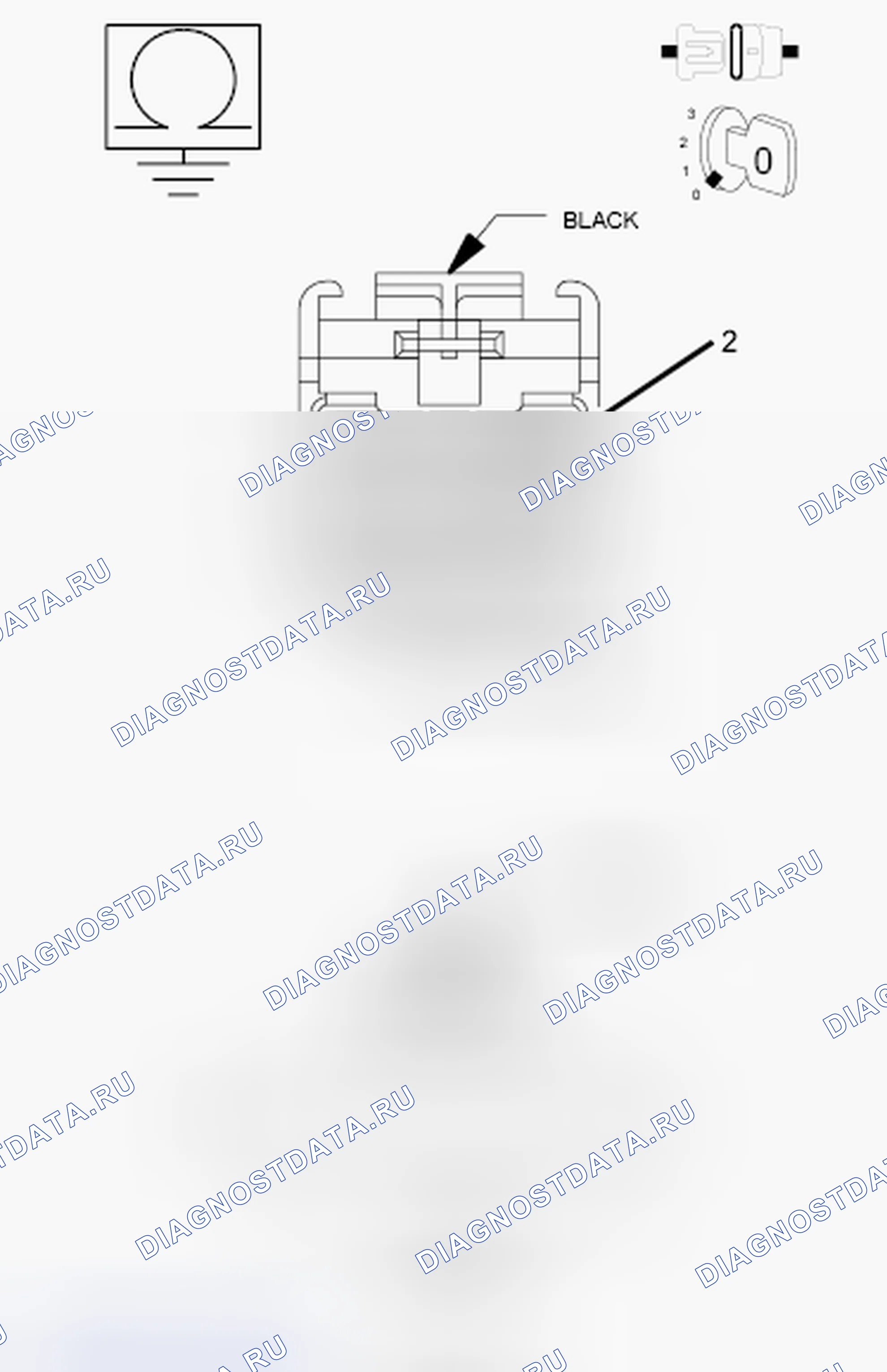 Рис. 406: ДИАГНОСТИЧЕСКИЙ ТЕСТ. RAM Cab & Chassis 3500 HD I