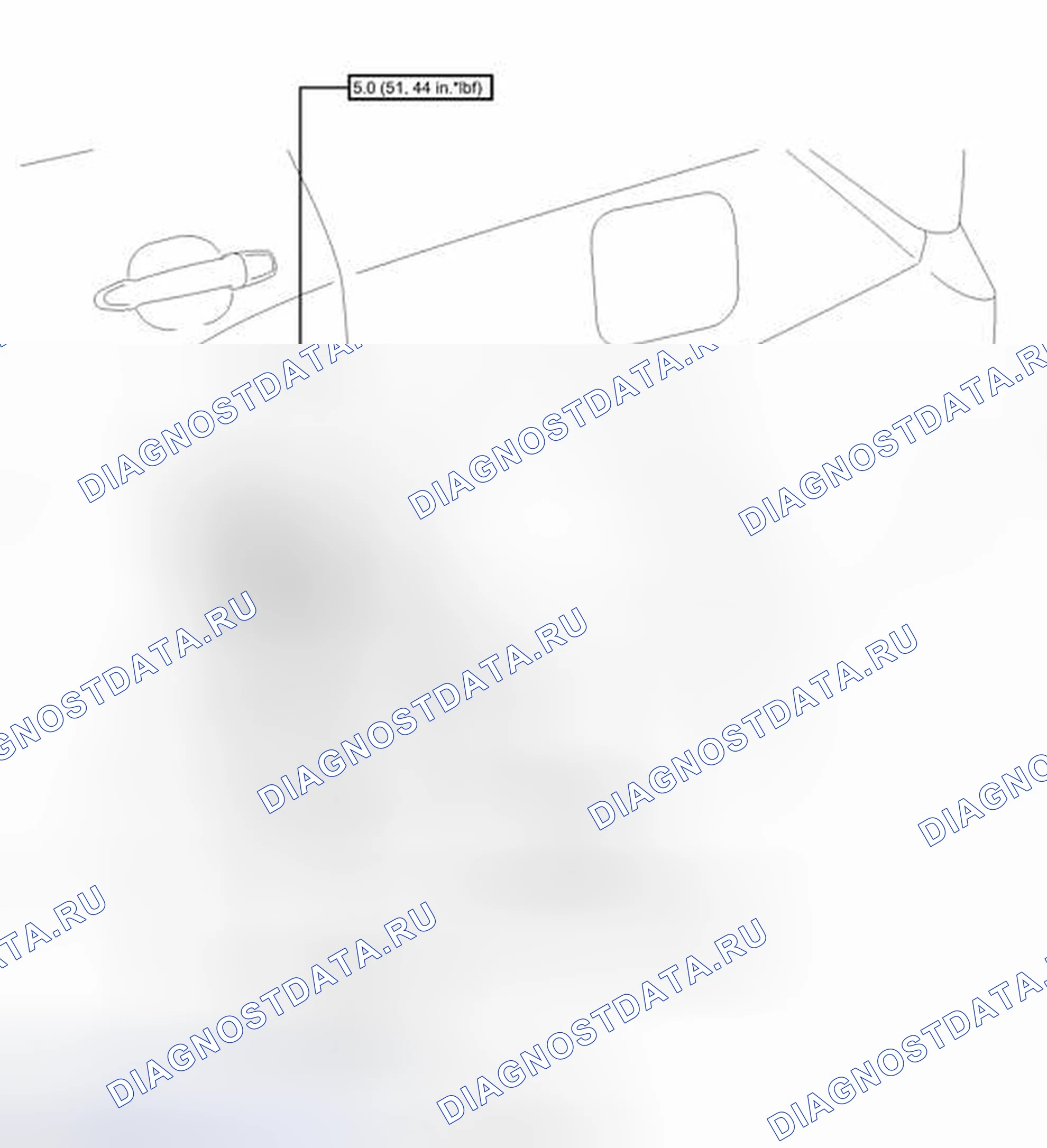 Рис. 209: ИЛЛЮСТРАЦИЯ. Toyota Highlander II рестайлинг