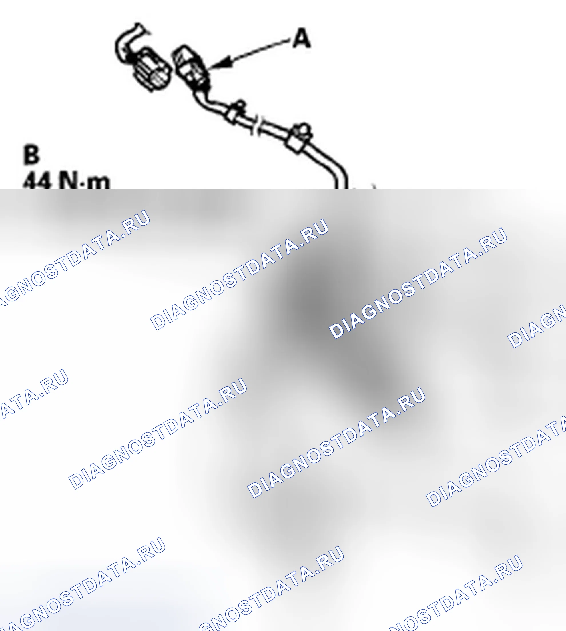 Рис. 478: Фронт Банк (Банк 2). Honda Ridgeline I