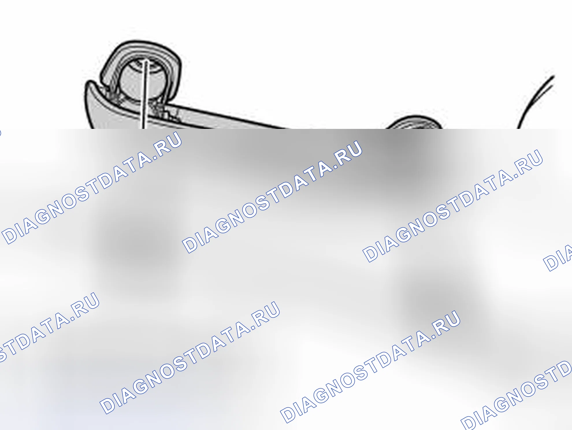 Рис. 247: УСТАНОВКА. Volvo V50 I
