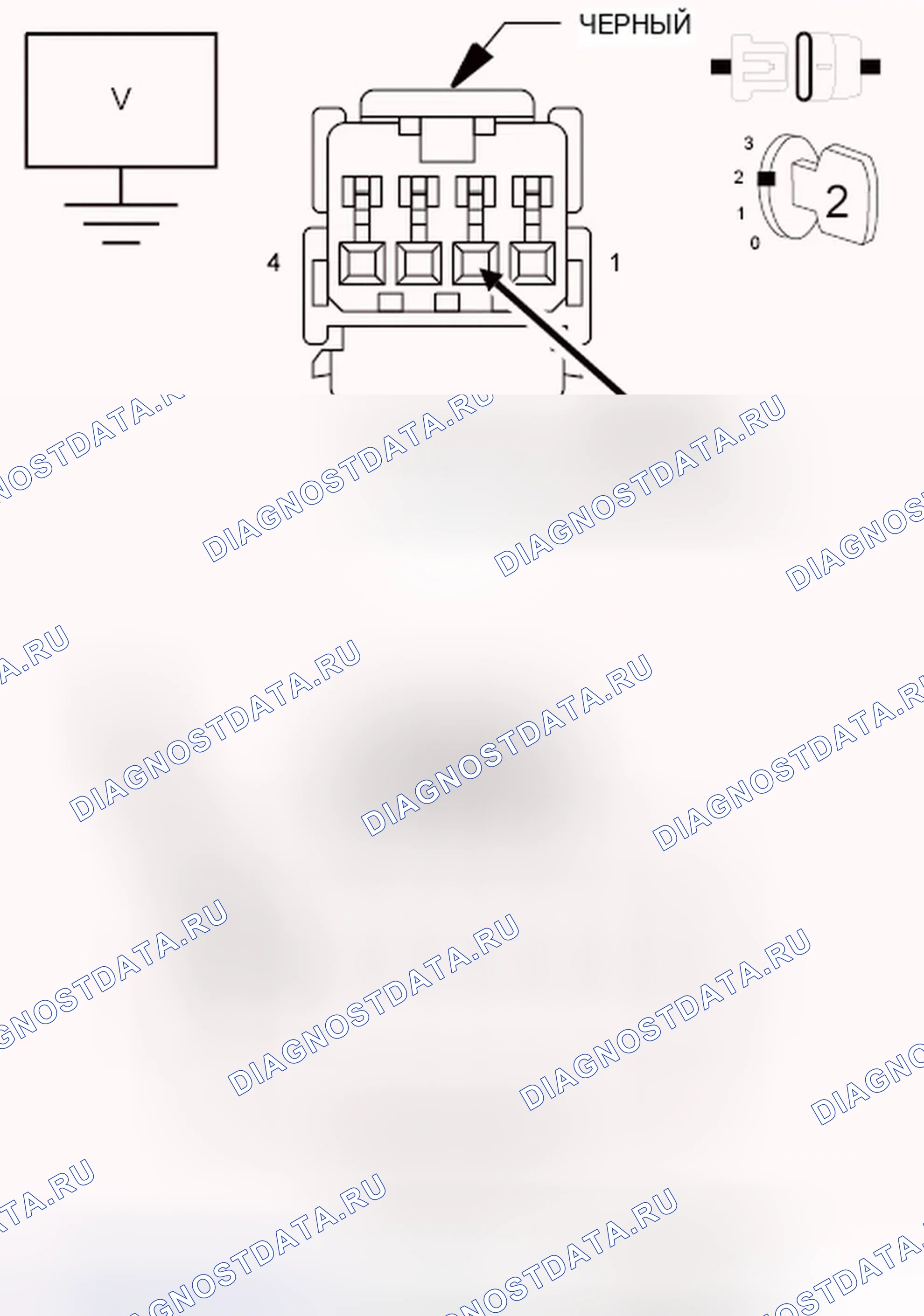 Рис. 14: ДИАГНОСТИЧЕСКИЙ ТЕСТ. Dodge Avenger II рестайлинг