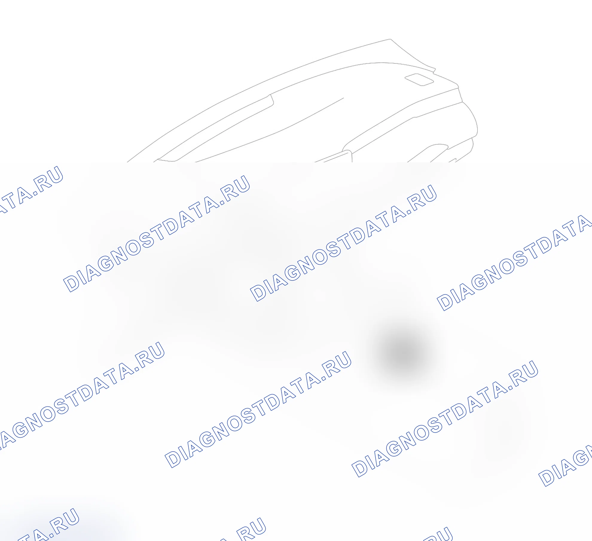 Схема расположения системы цифровых ключей Bluetooth — Haval Chitu. Haval Chitu I