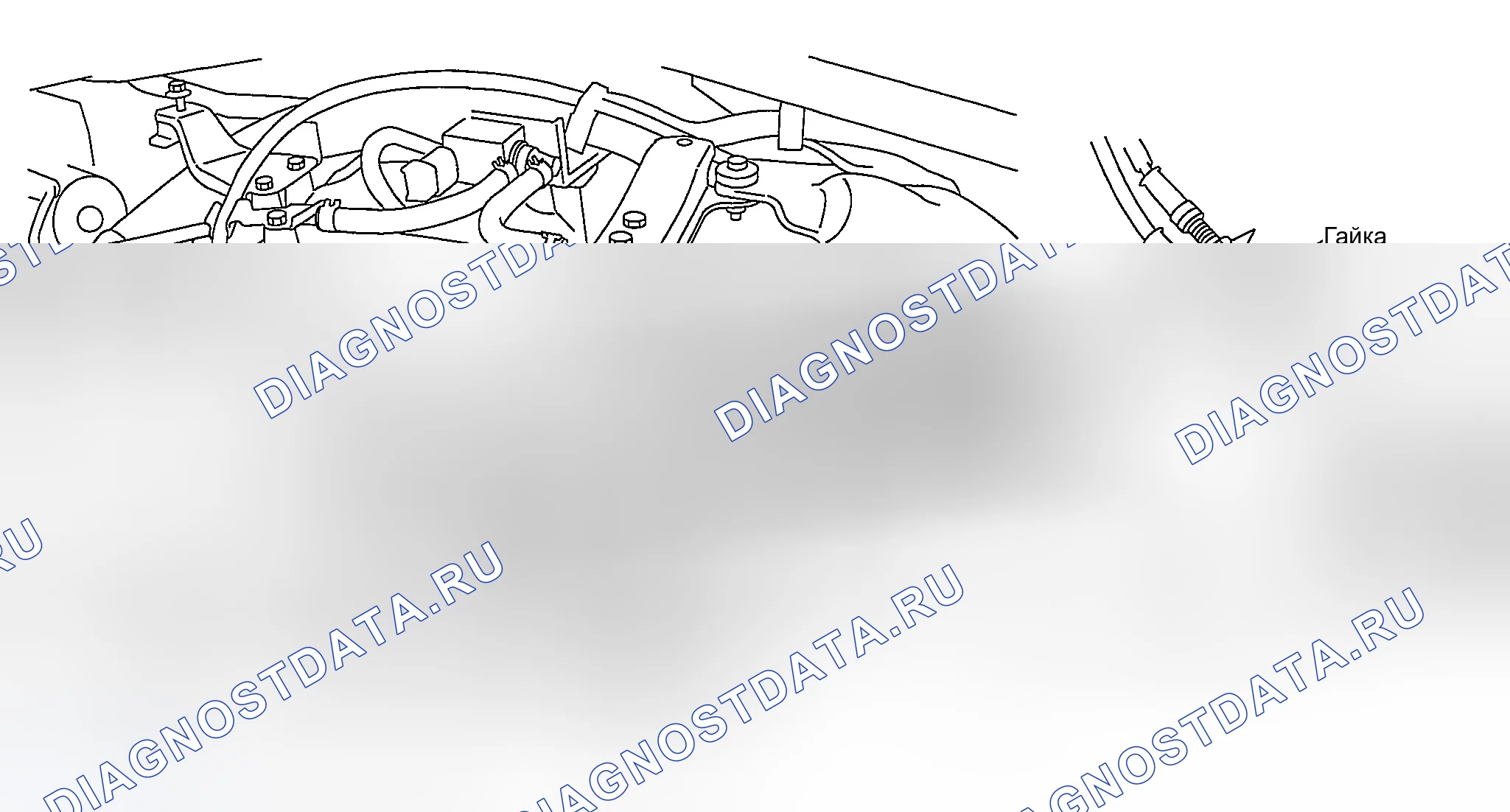 Рис. 180: РЕГУЛИРОВКА ПРОВОДА ASCD. Infiniti M45 II