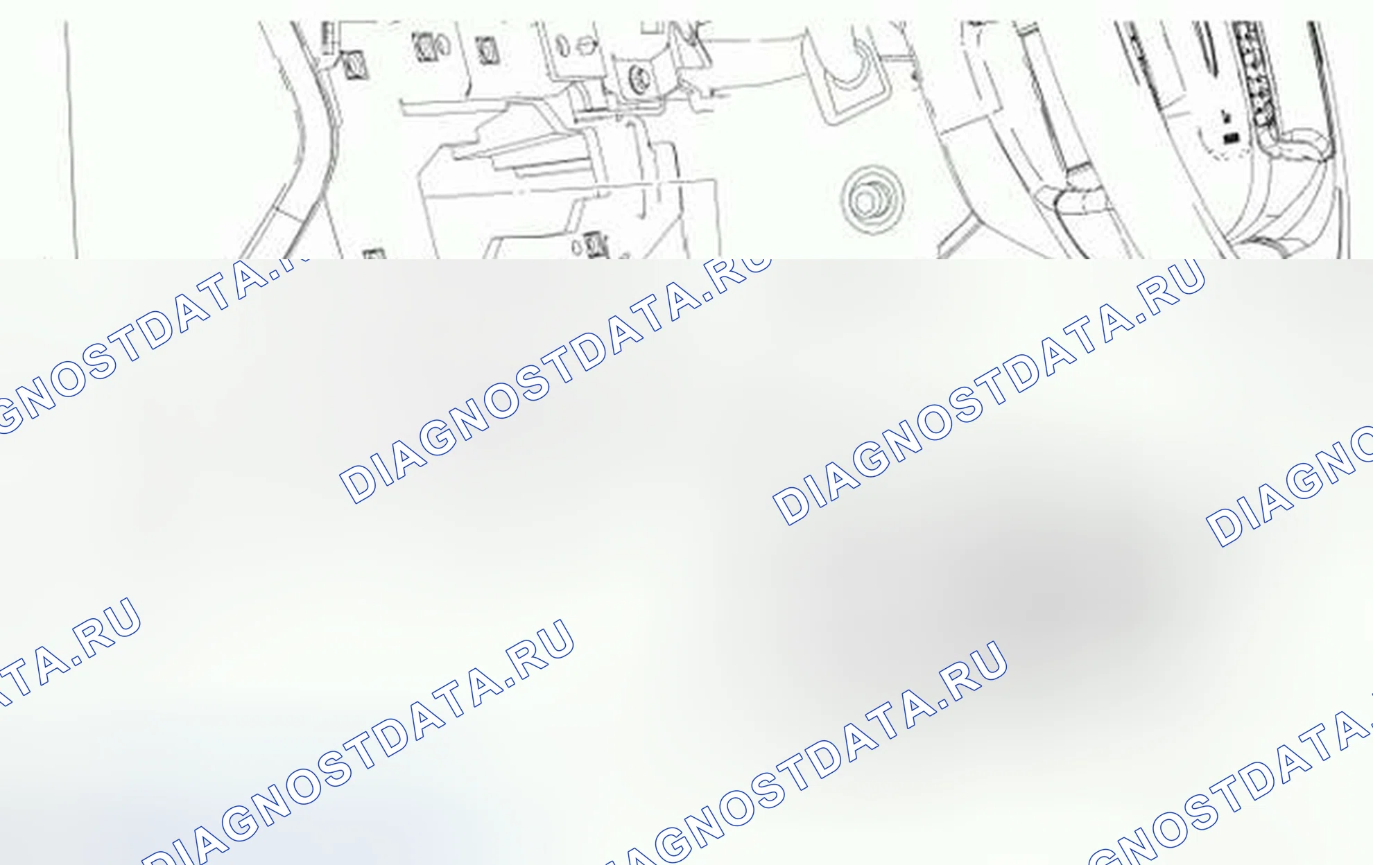 Рис. 31: Выключатель окружающего освещения. Hyundai ix55 I
