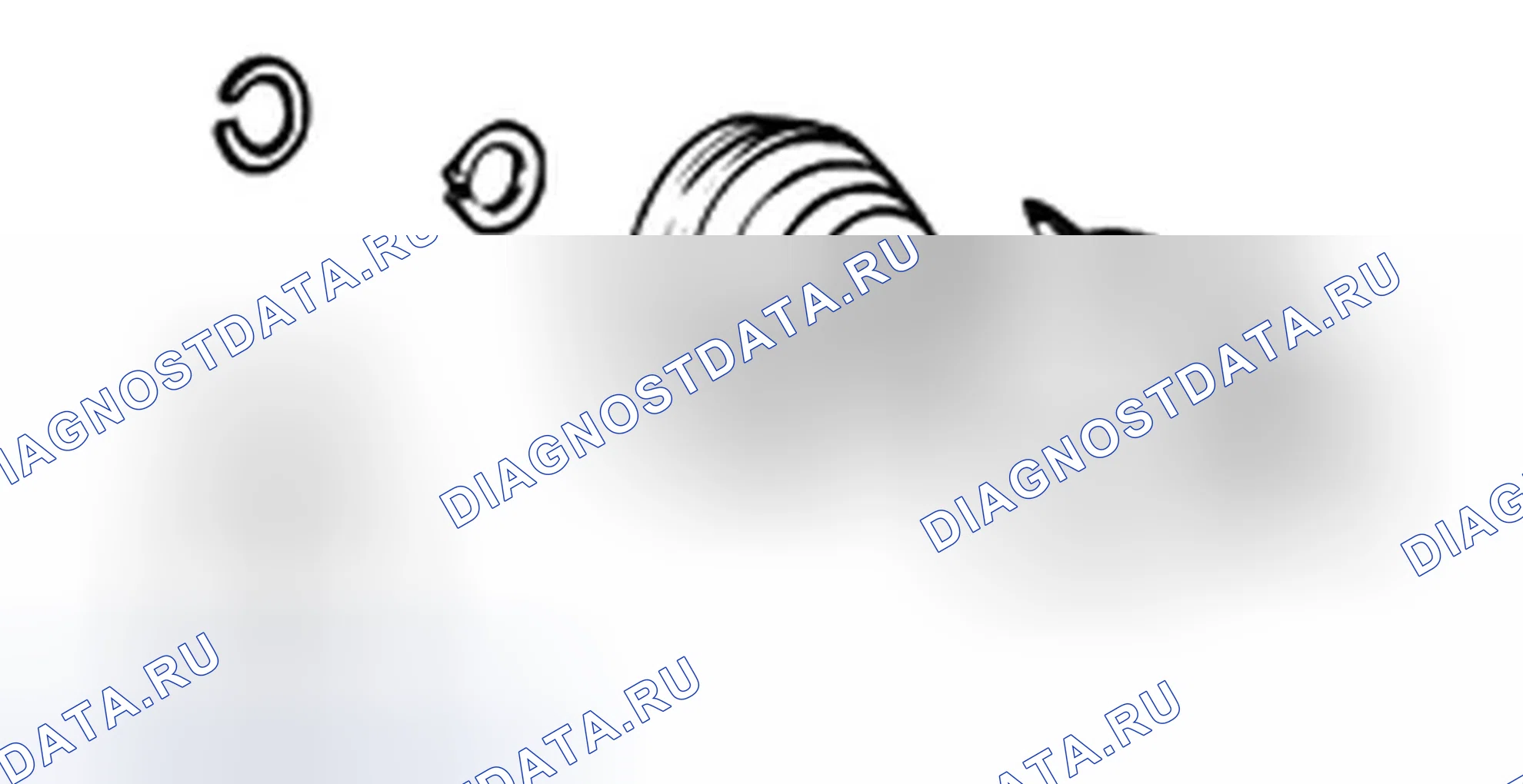 Детали переднего карданного вала. Hyundai H-1 A1