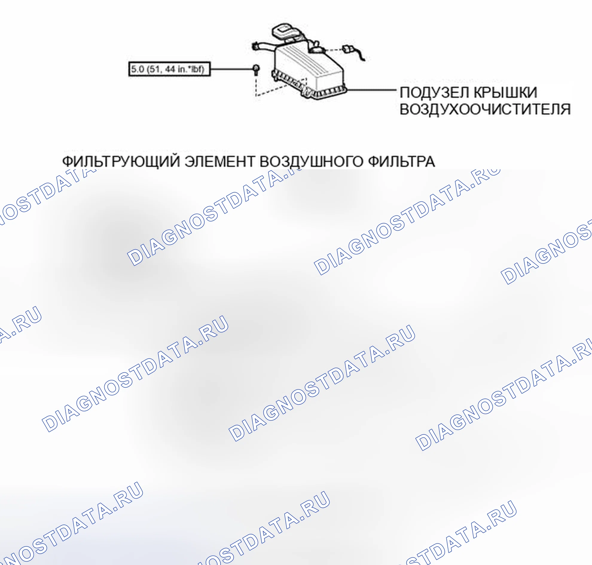 Рис. 45: ИЛЛЮСТРАЦИЯ. Toyota Camry XV40 рестайлинг