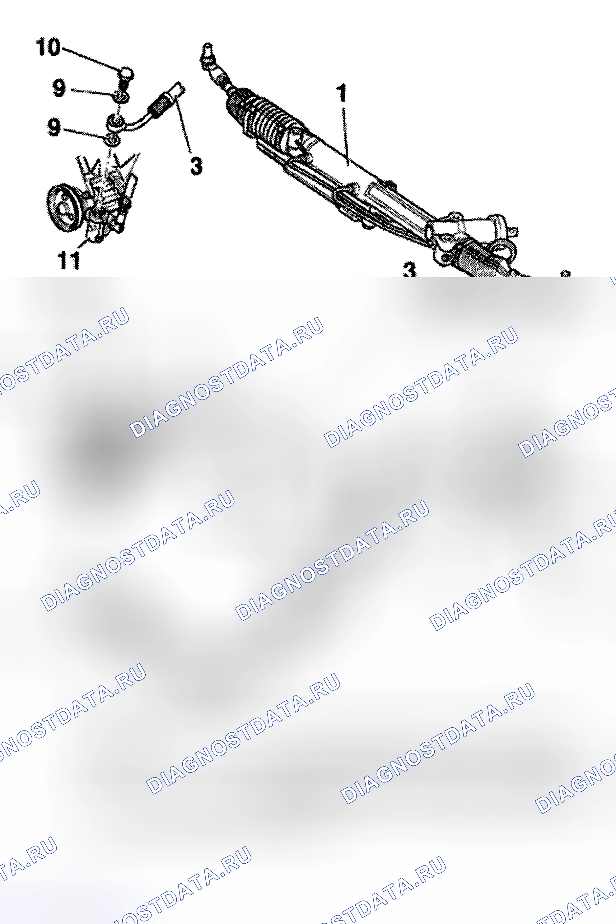 Рис. 11: РАСПОЛОЖЕНИЕ КОМПОНЕНТОВ. Audi S4 B5