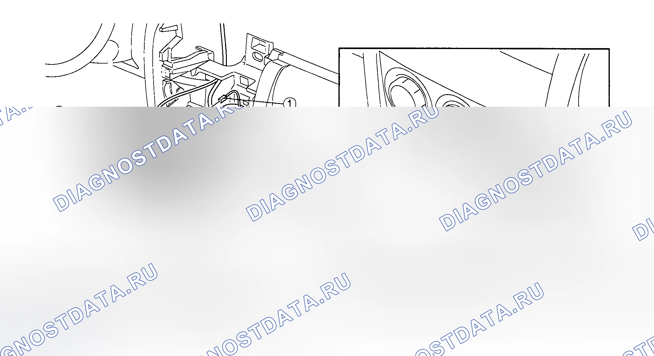 Рис. 70: ДЕМОНТАЖ БЛОКА КЛИМАТ-КОНТРОЛЯ. Honda CR-V III рестайлинг