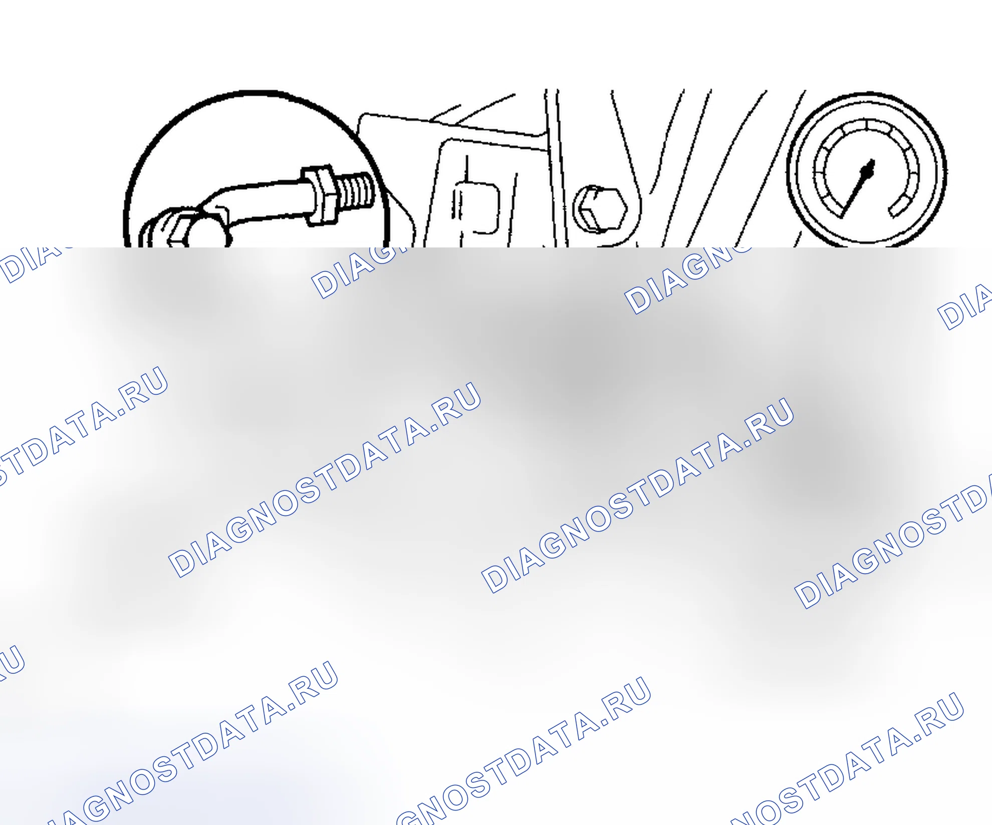 Рис. 144: ГИДРАВЛИЧЕСКИЕ ИСПЫТАНИЯ. Toyota Matrix E130