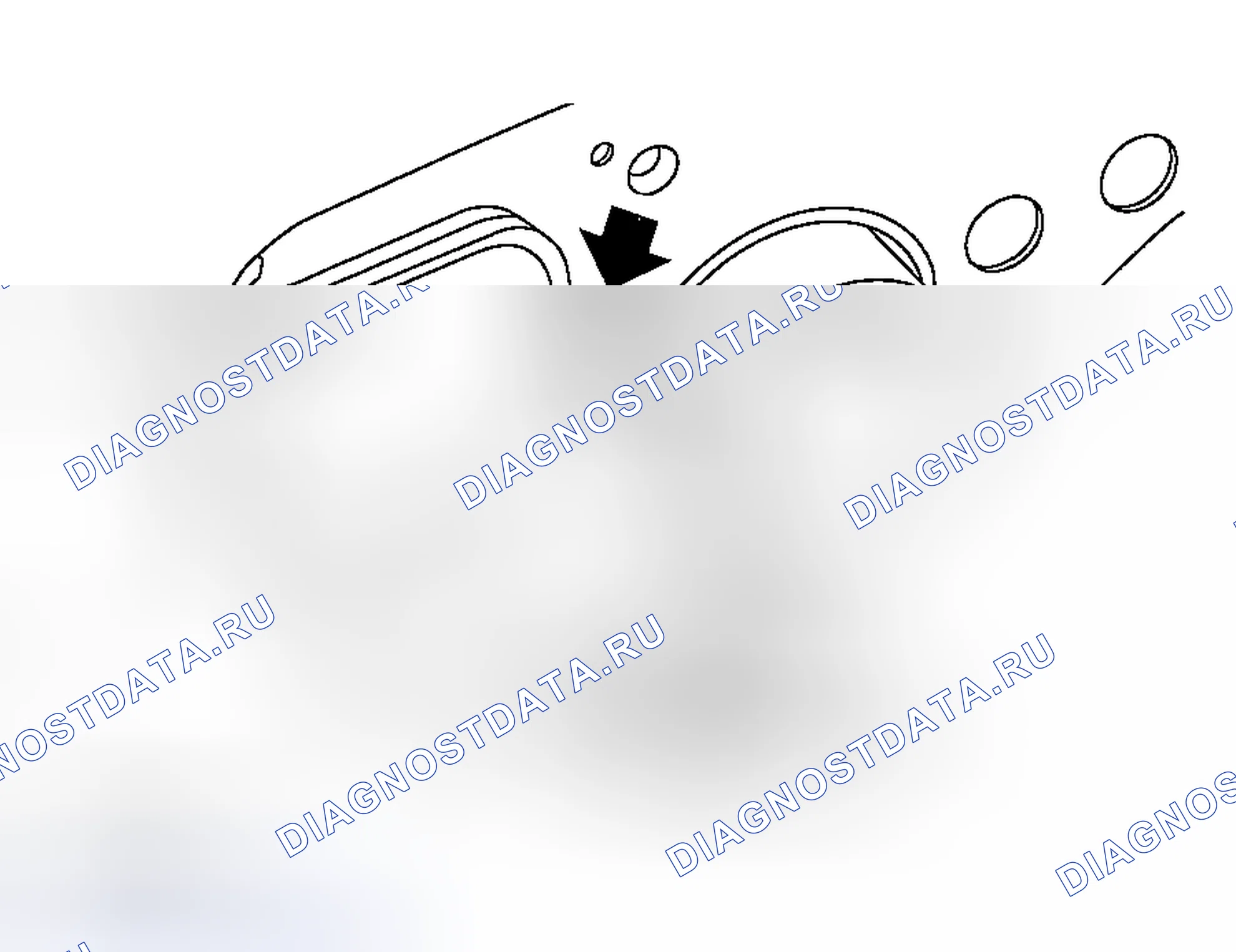 Рис. 285: ДЕМОНТАЖ. Subaru Outback BP