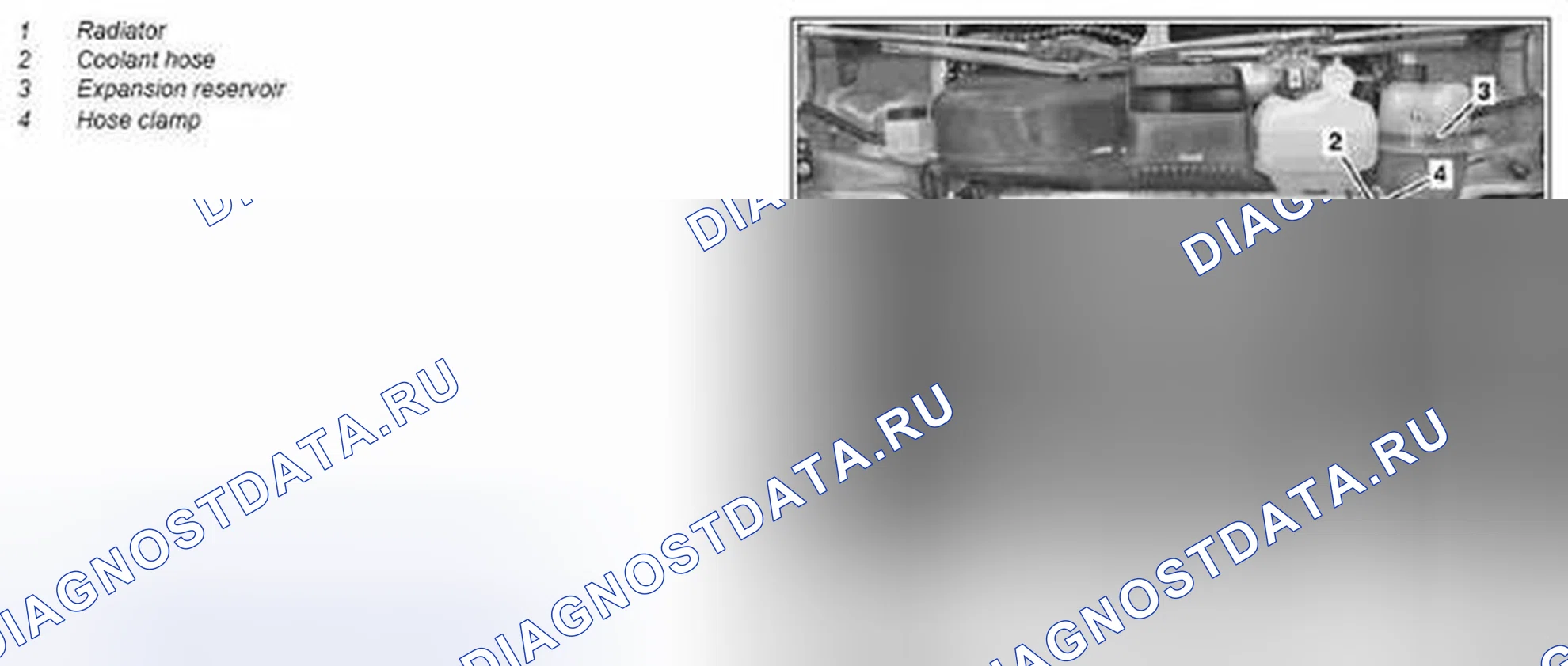 Рис. 61: Демонтаж / монтаж радиатора - AR20.20-P-3865MCU. Kia Soul I