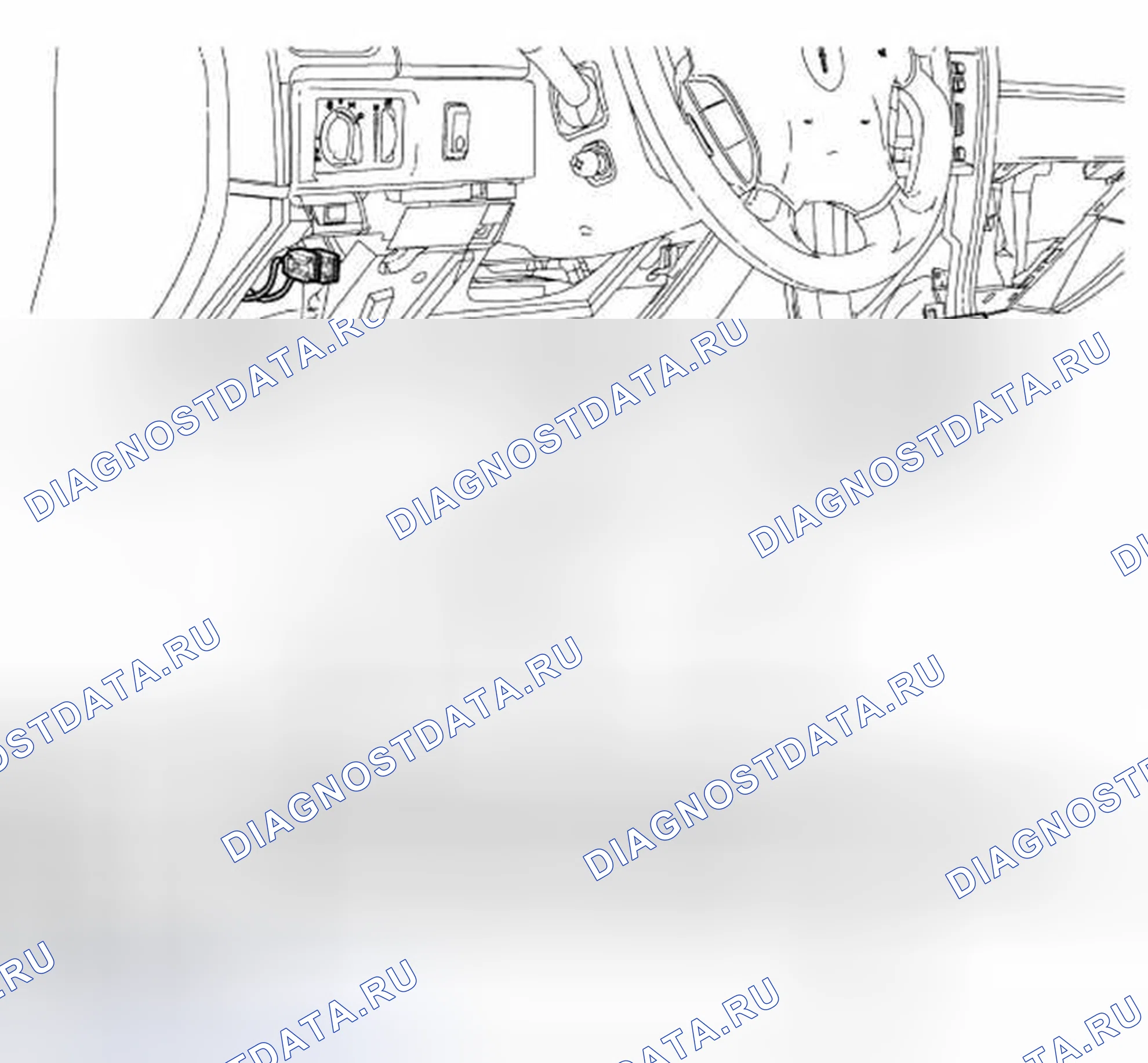 Рис. 146: Переключатель фар. Hyundai ix25 II