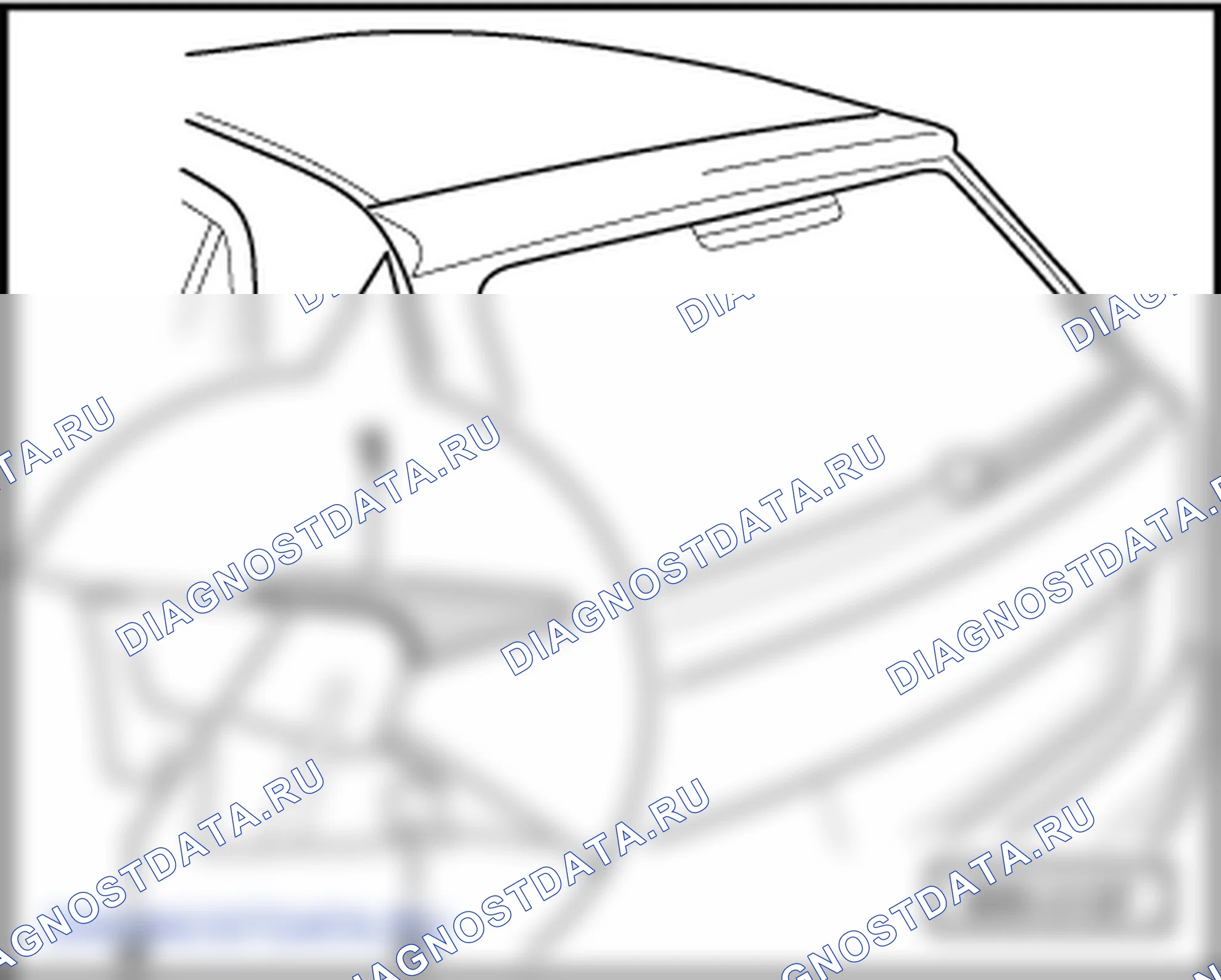 Задний спойлер. Skoda Fabia I