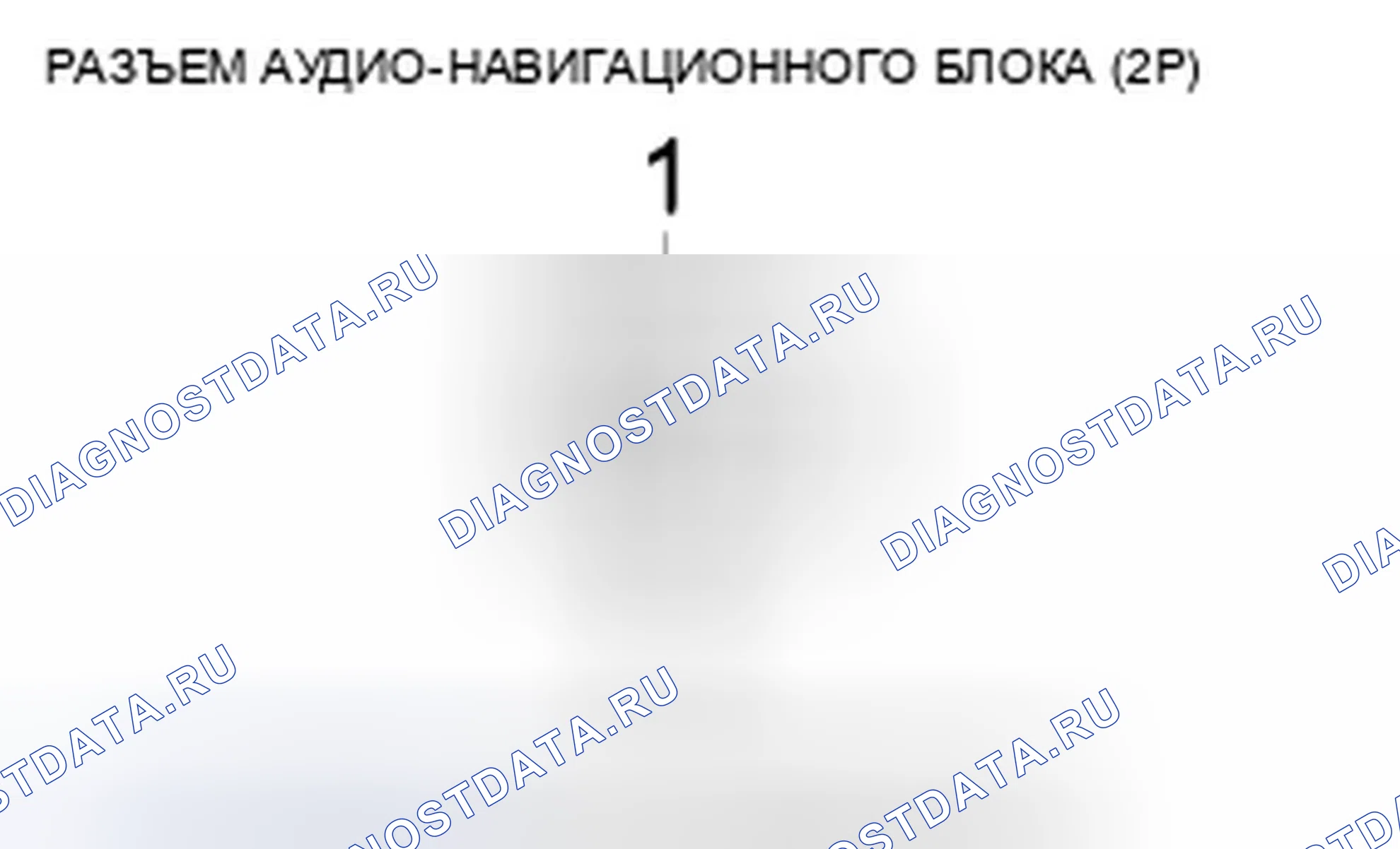 Рис. 12: Входы и выходы аудио-навигационного блока. Honda Insight ZE2 рестайлинг