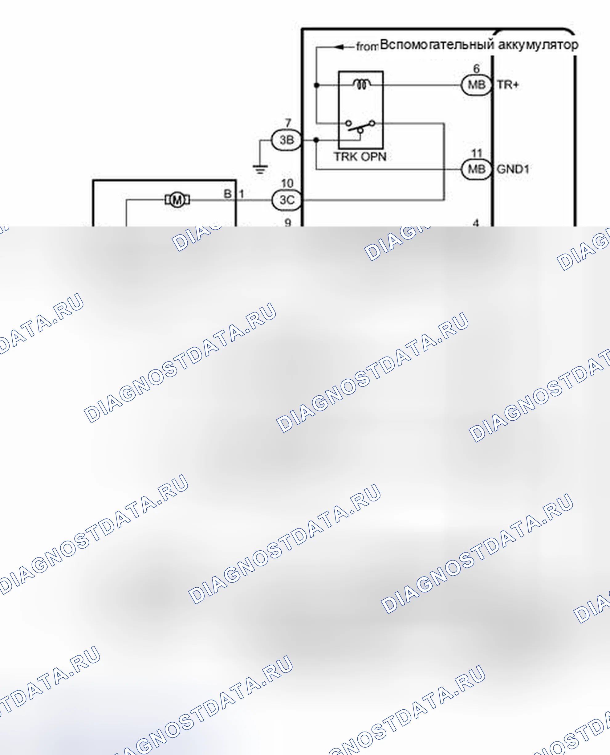 Рис. 238: СХЕМА СИСТЕМЫ. Toyota Avalon XX40