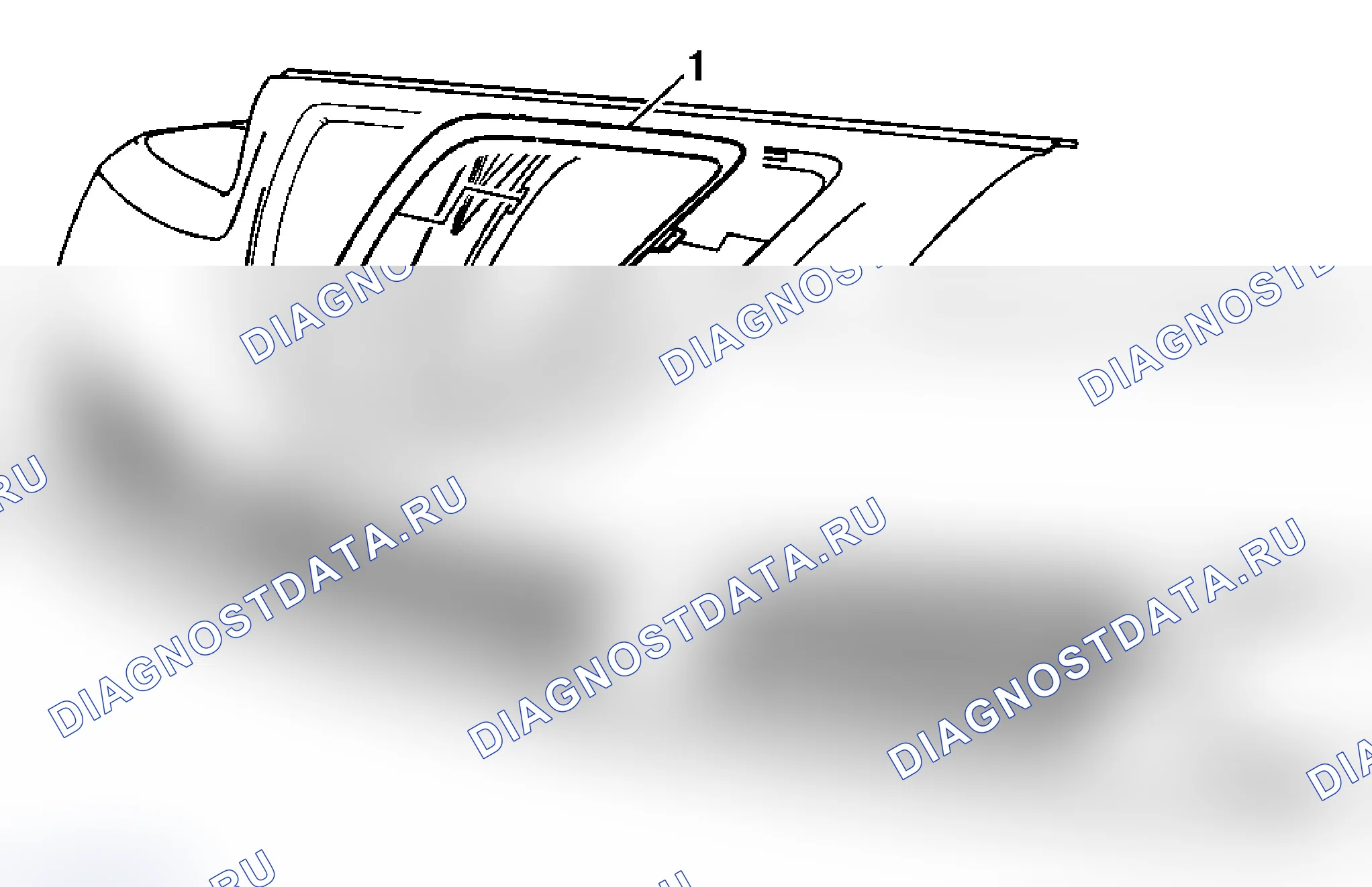 Рис. 59: Замена открывающейся панели радиаторной решетки (GXP). Pontiac G6 I final