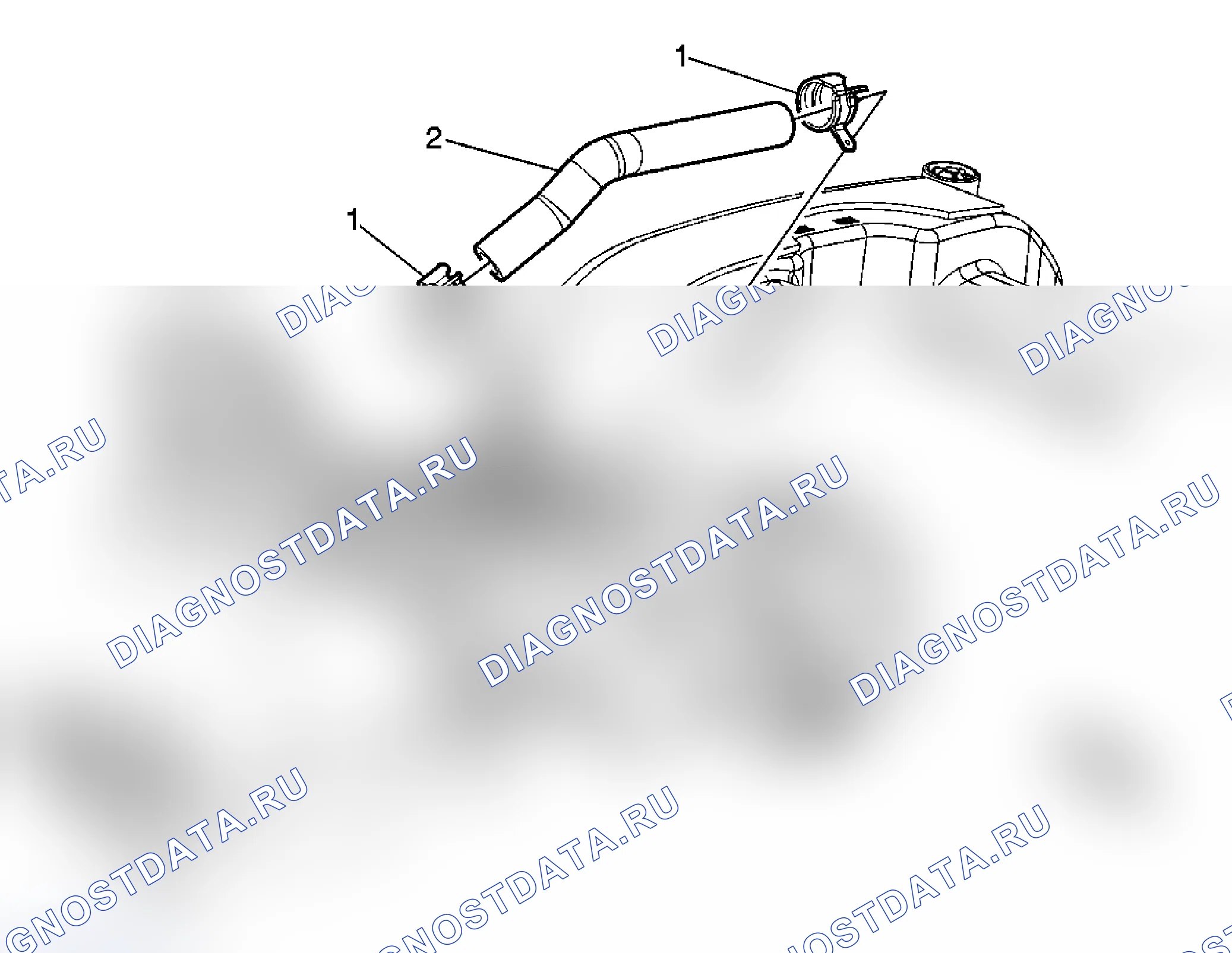 Рис. 4: Принудительная замена шланга/трубы/трубки вентиляции картера. Pontiac Solstice I final