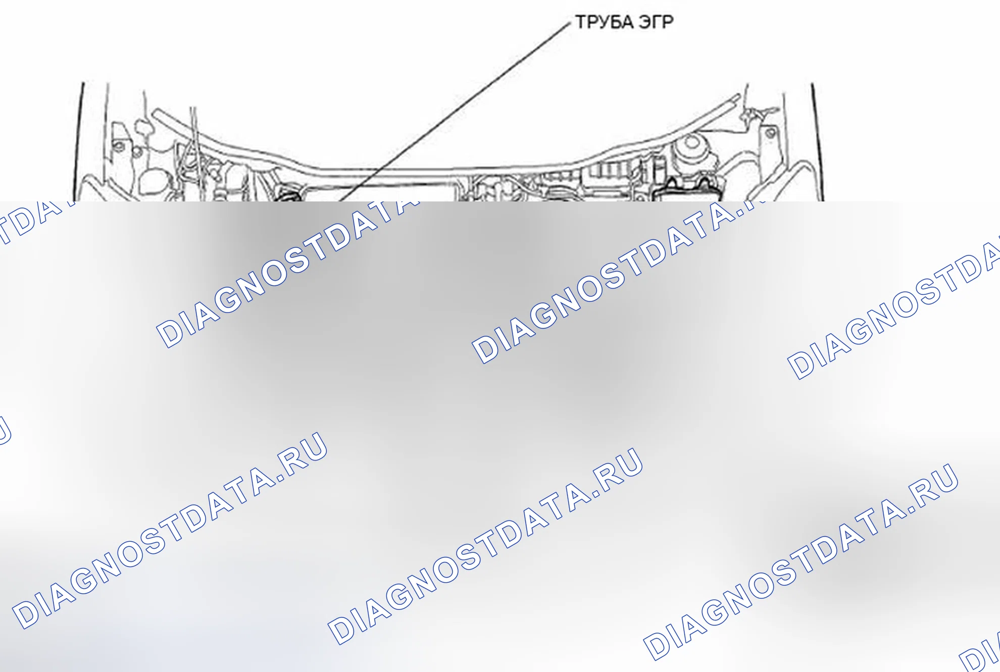 Рис. 5: Указатель расположения компонентов. Honda Fit GE