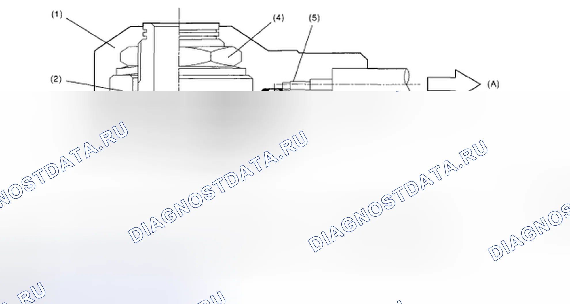 Рис. 267: Определение местоположения компонентов датчика детонации. Subaru Impreza WRX STI GD рестайлинг 2