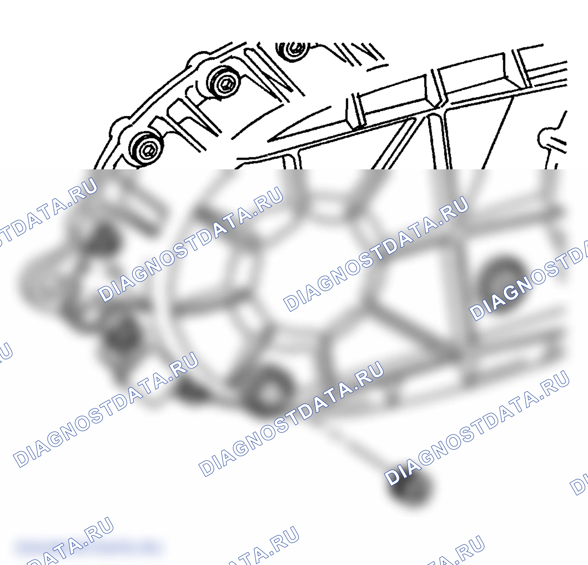 Рис. 17: ДРЕНАЖ И ДОЛИВ. GMC Savana Special G3500 