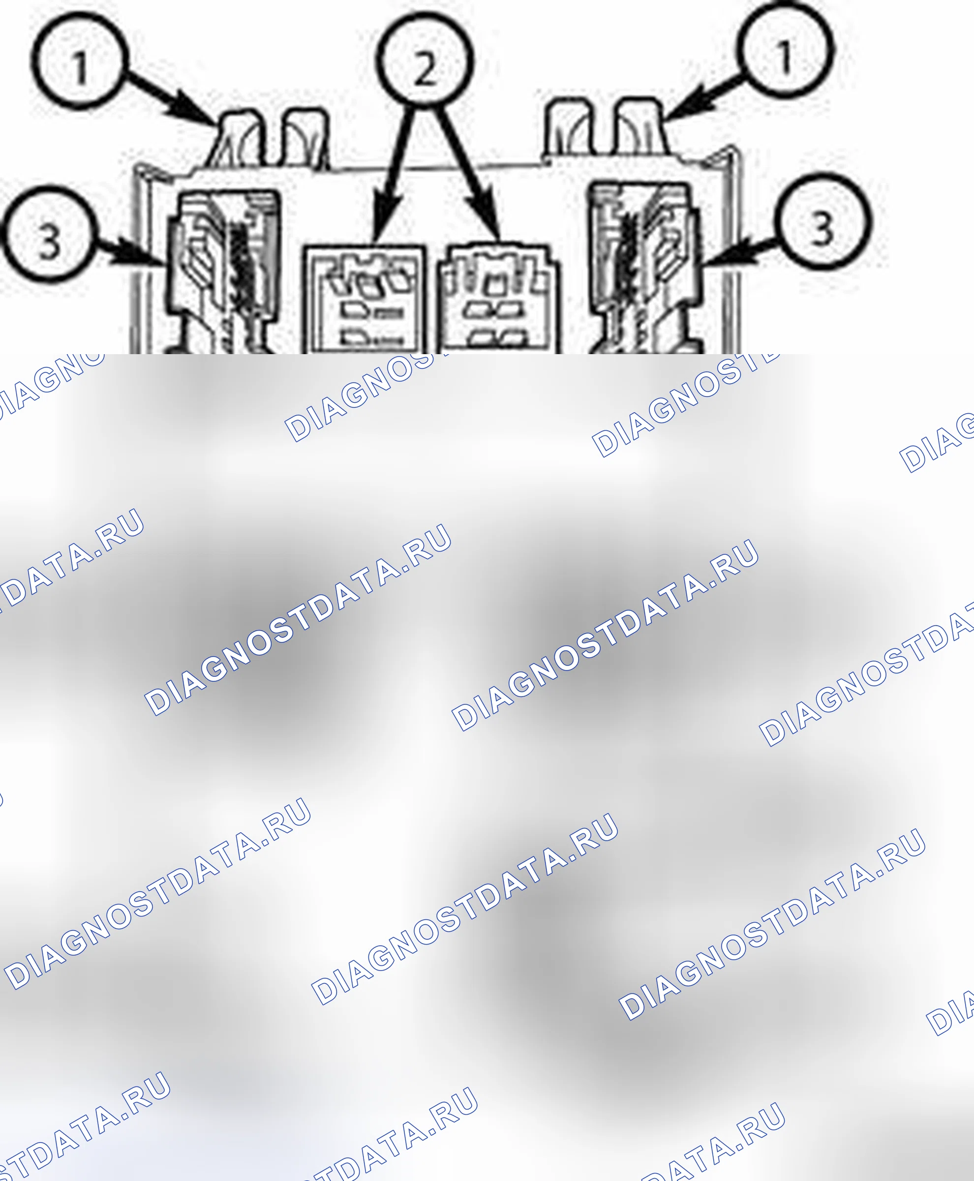 Рис. 42: СОЕДИНИТЕЛИ И КРЕПЕЖНЫЕ ДЕТАЛИ BCM. RAM 1500 IV