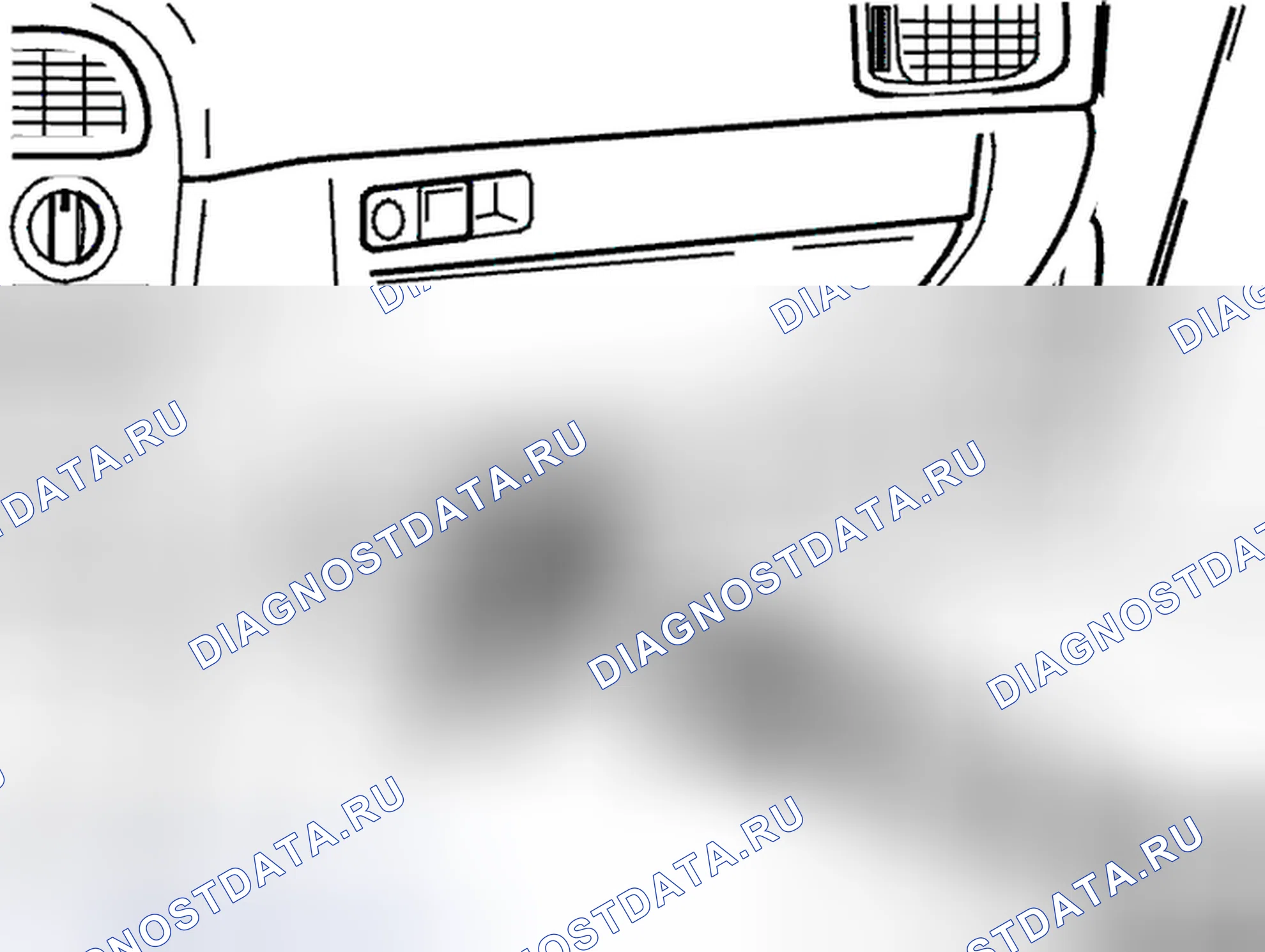 Рис. 28: Крепление приборной панели (правая сторона). Volvo V40 I рестайлинг