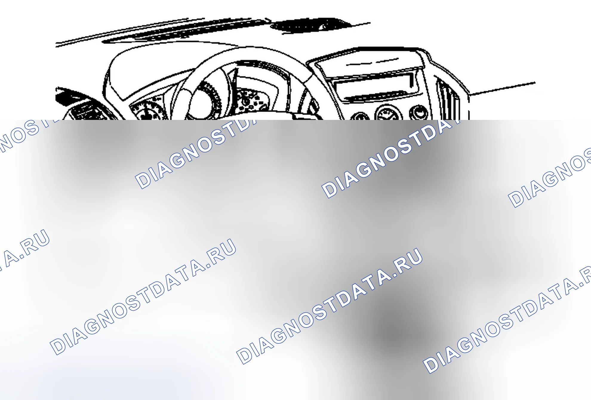 Рис. 83: Замена накладки передней напольной консоли - левая сторона. Cadillac SRX II