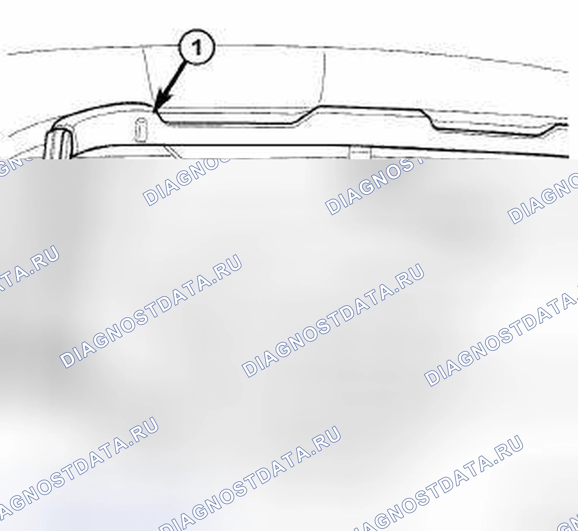 Рис. 176: ДЕМОНТАЖ. Dodge Dakota III рестайлинг