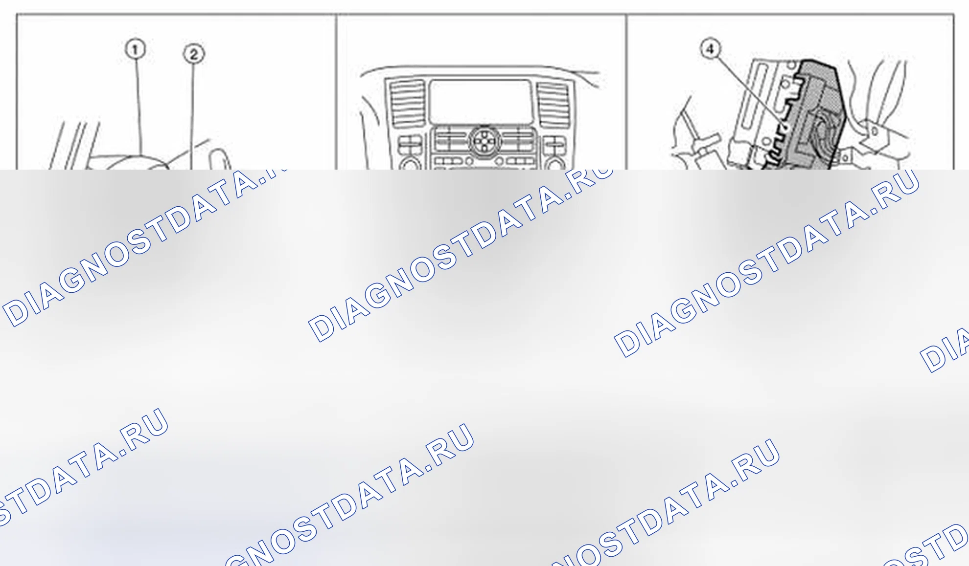 Рис. 8: Расположение компонентов. Honda N-VAN I