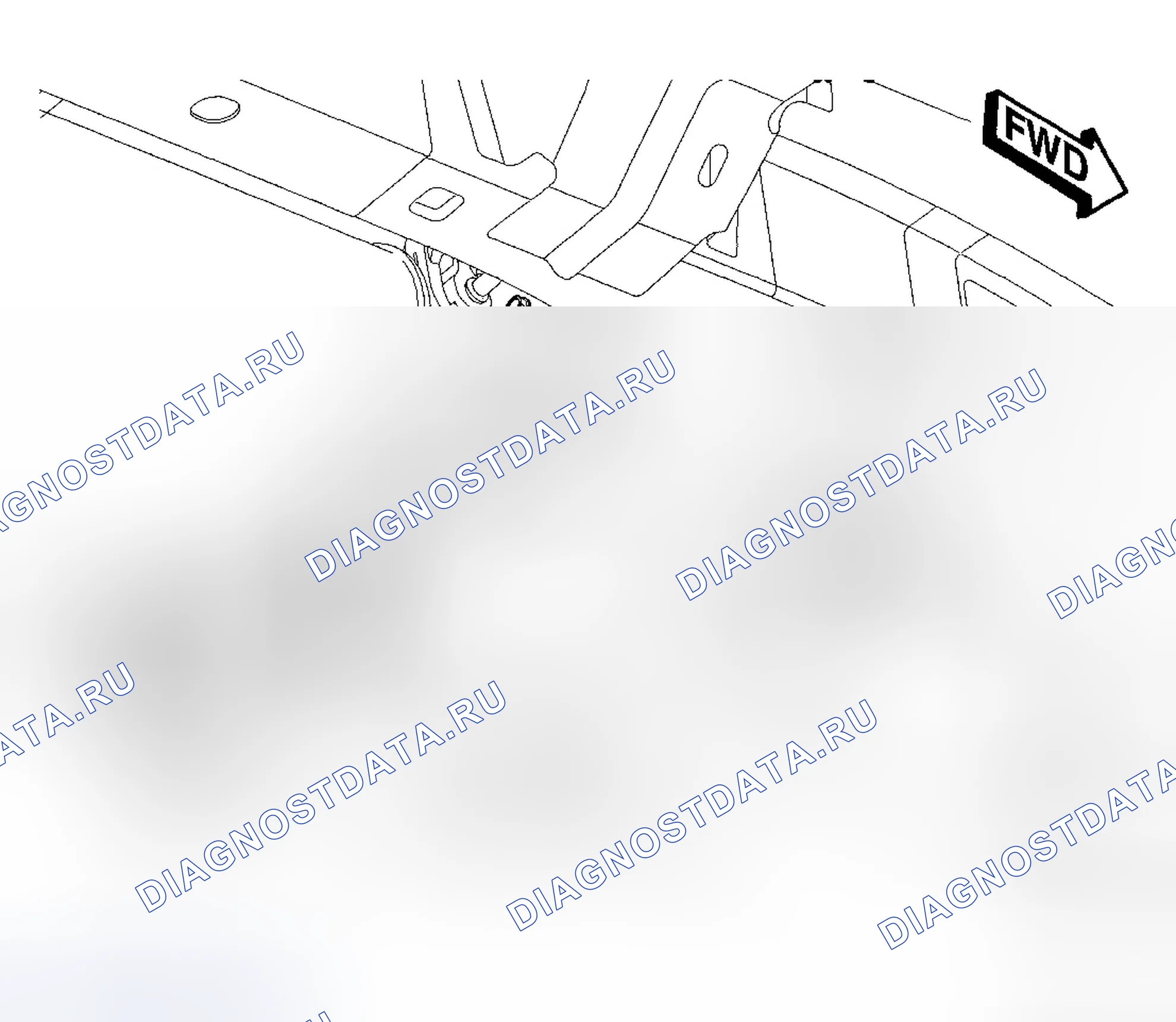Рис. 87: ВЫПУСК В РАМУ. Jeep Commander I
