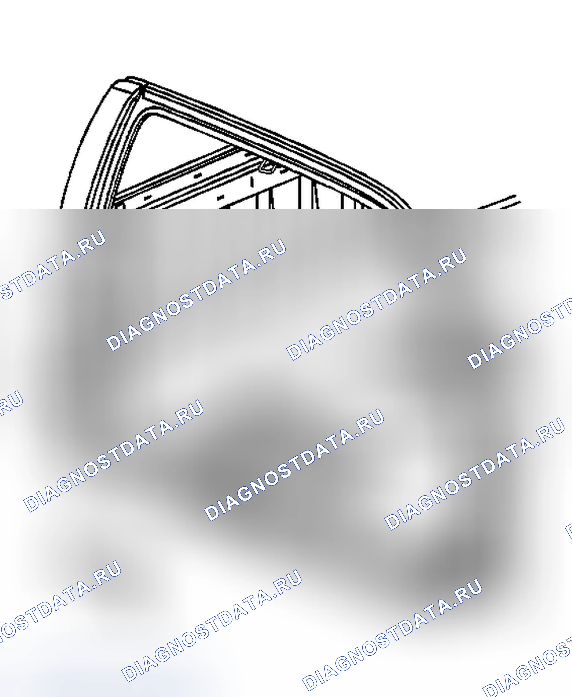 Рис. 7: Порядок демонтажа. Chevrolet Silverado 3500 