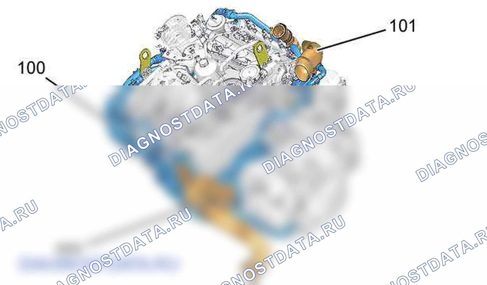 Повторная установка: двигателя — b1cm07qd. Citroen C5 II