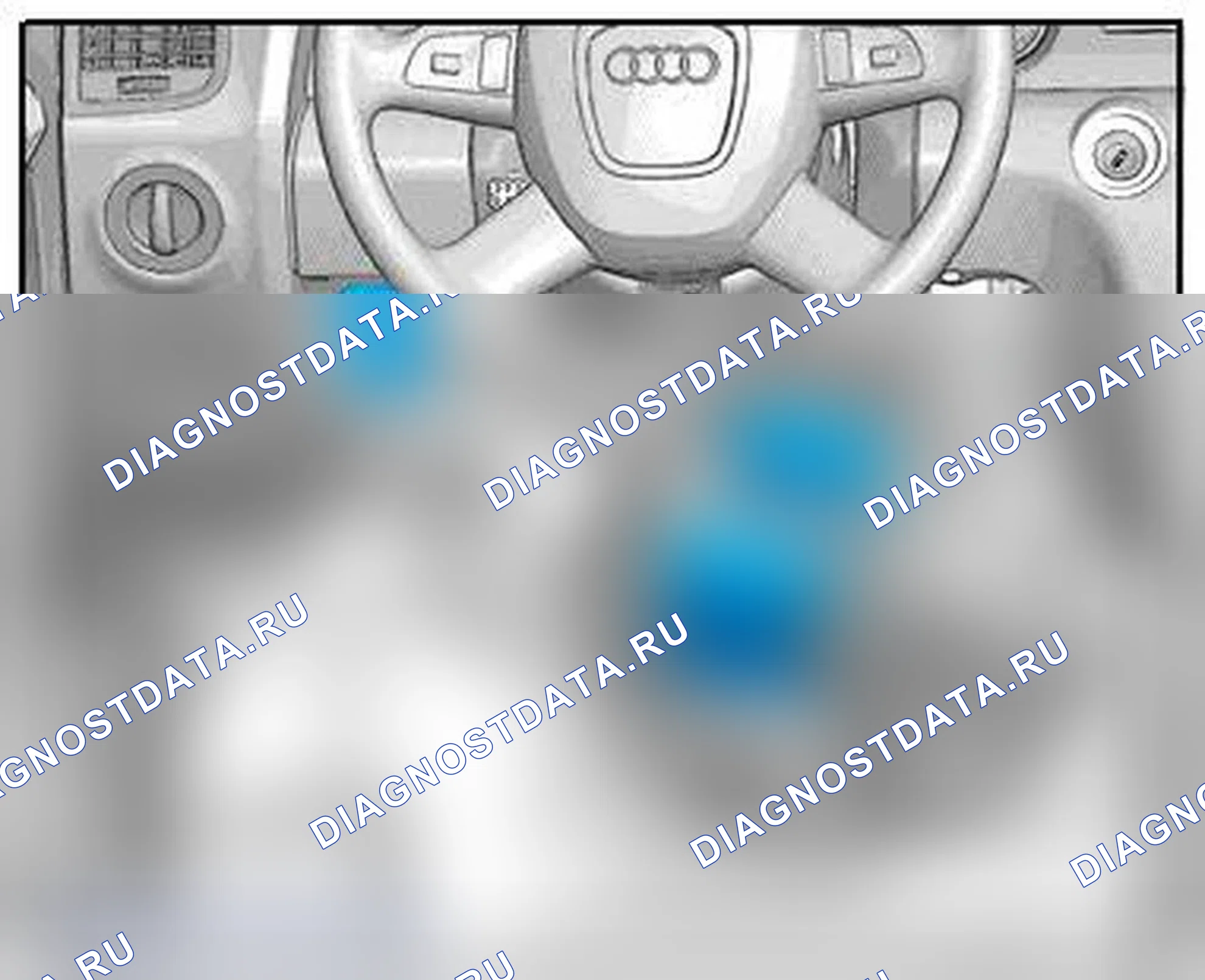 Рис. 32: Модуль контроля давления в шинах -J502-. Audi Q7 4L рестайлинг