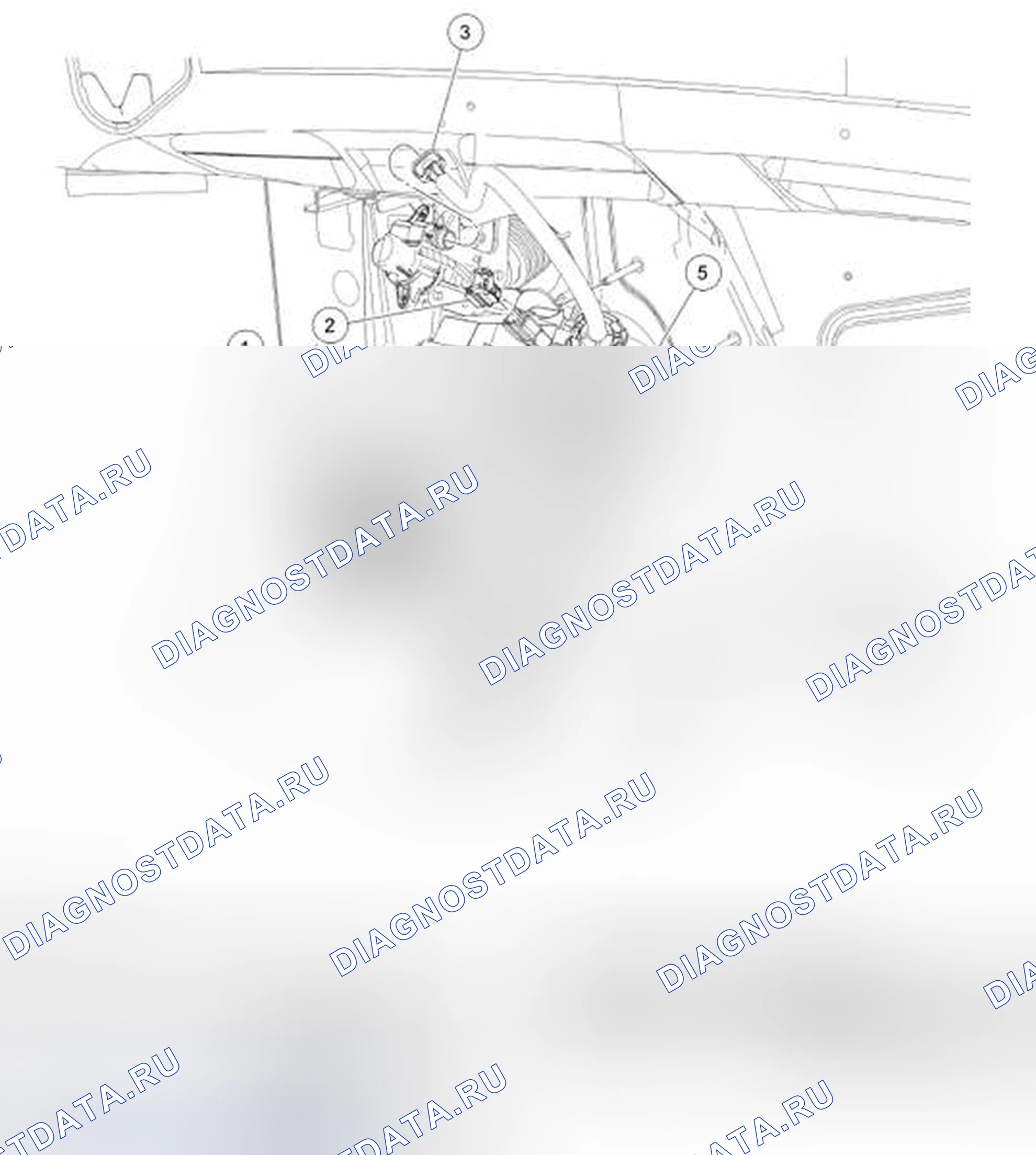 Рис. 2: Педаль акселератора и кронштейн. Mazda 2 I рестайлинг
