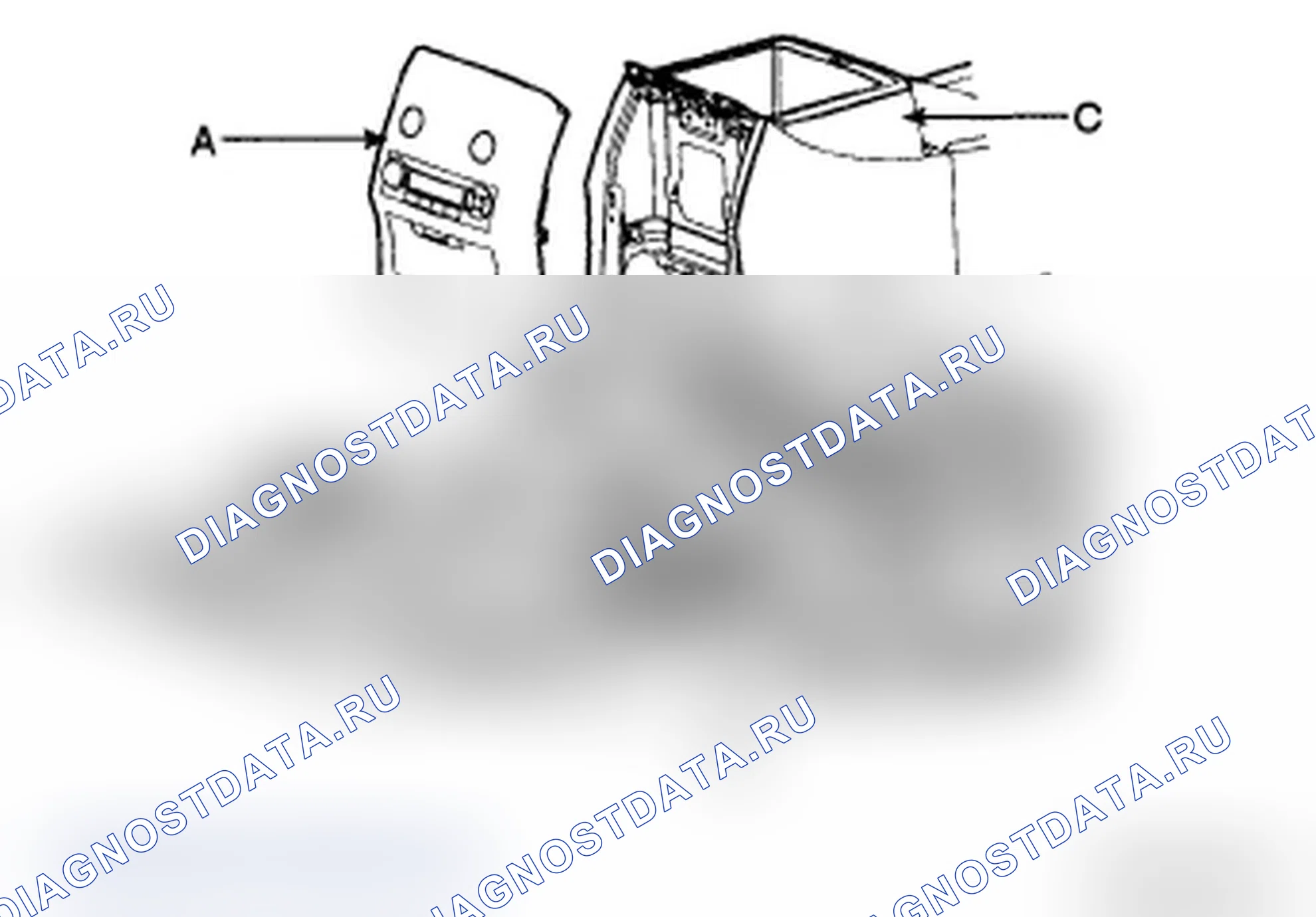 Рис. 49: ДЕМОНТАЖ. Hyundai Santa Fe II