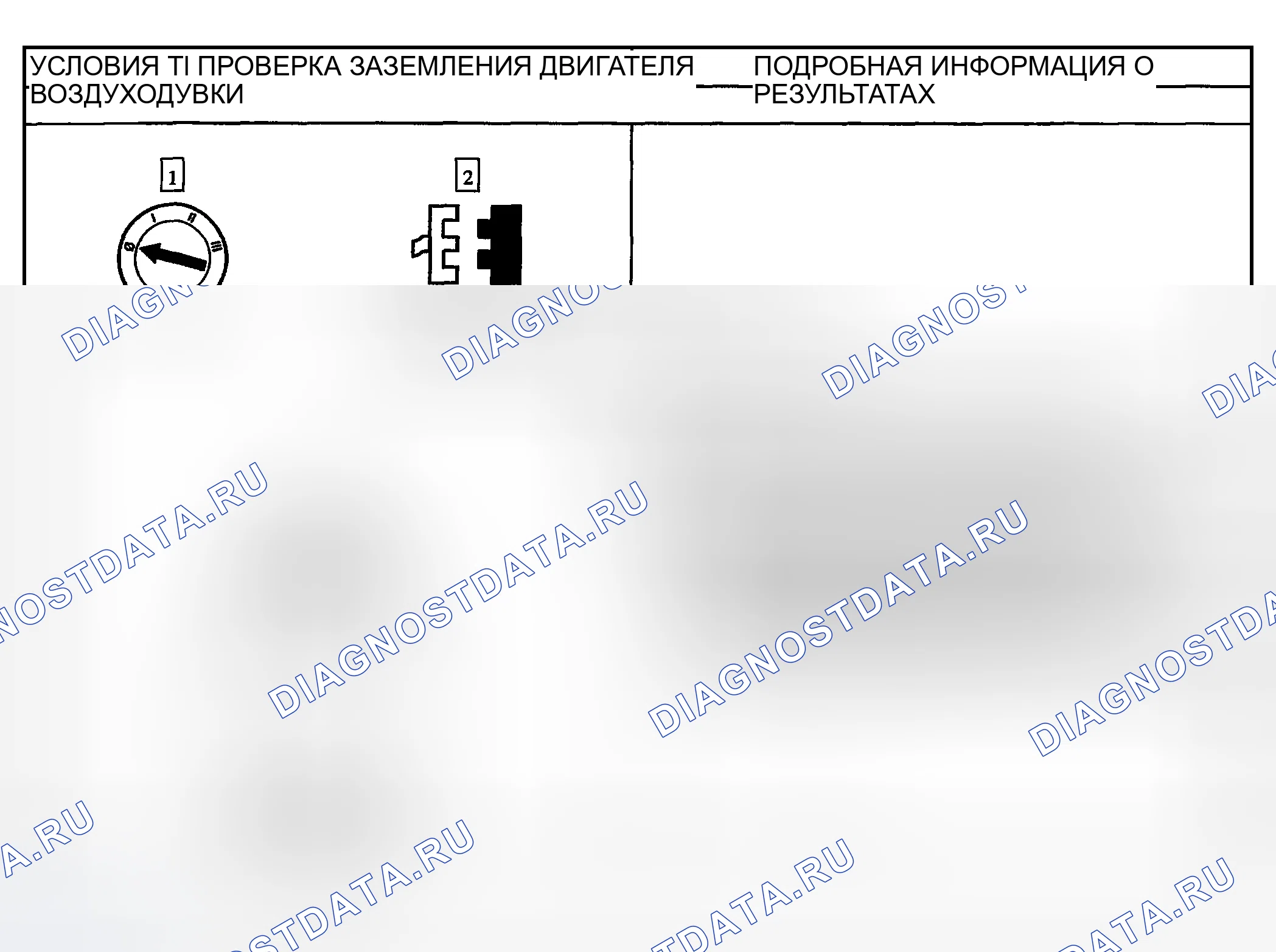 Рис. 111: ТОЧЕЧНОЕ ИСПЫТАНИЕ T: НЕТ РАБОТЫ ПРИ ВЫСОКОЙ НАСТРОЙКЕ ВОЗДУХОДУВКИ - РУЧНОЙ КЛИМАТ-КОНТРОЛЬ. Hyundai Pony I
