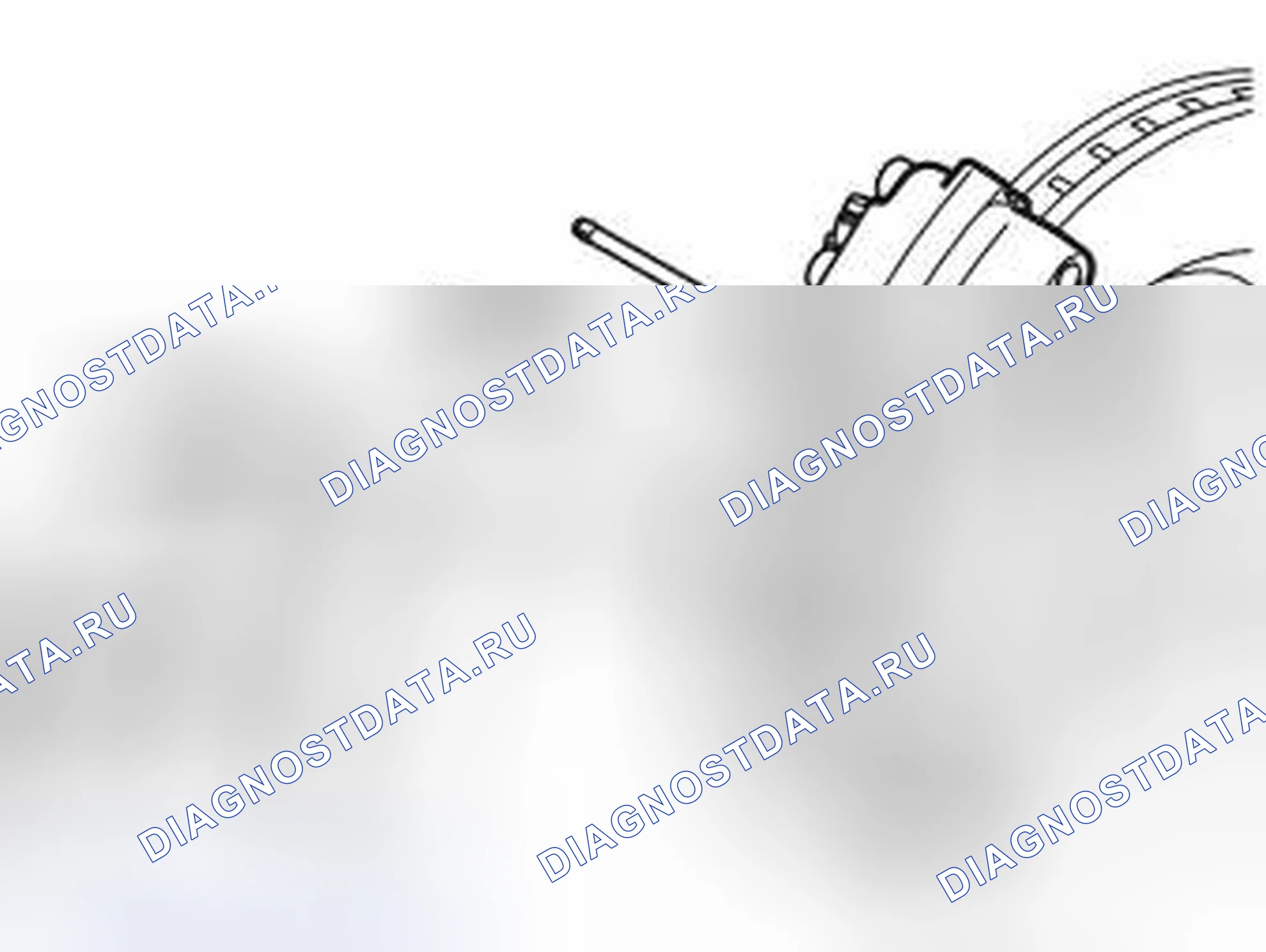Рис. 55: Снятие тормозных колодок. Volvo S60 I