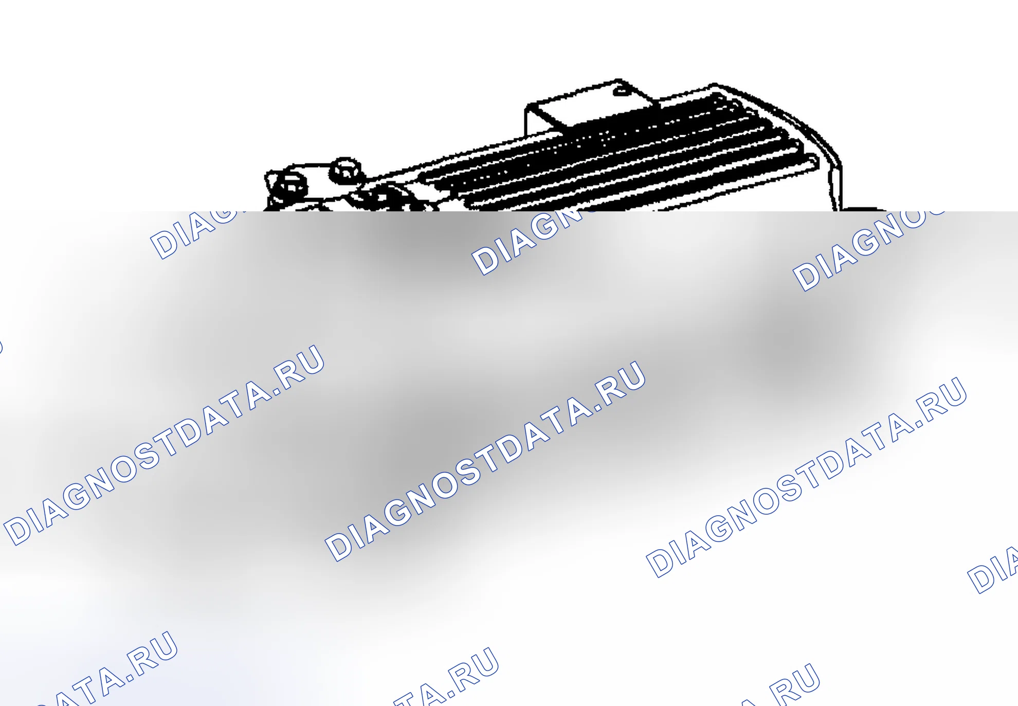 Рис. 283: Очистка и осмотр впускного коллектора - верхний (F). Hyundai Veracruz I