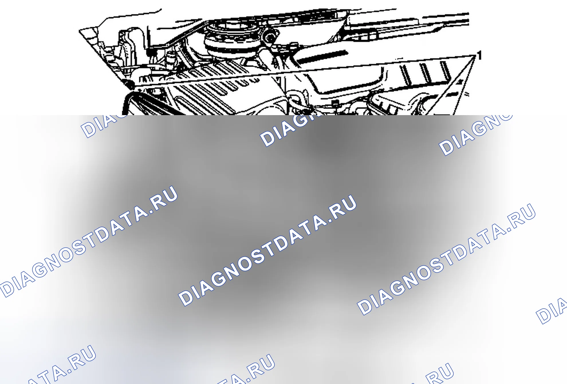 Рис. 40: Замена фар (правая сторона). Chevrolet Malibu VIII рестайлинг