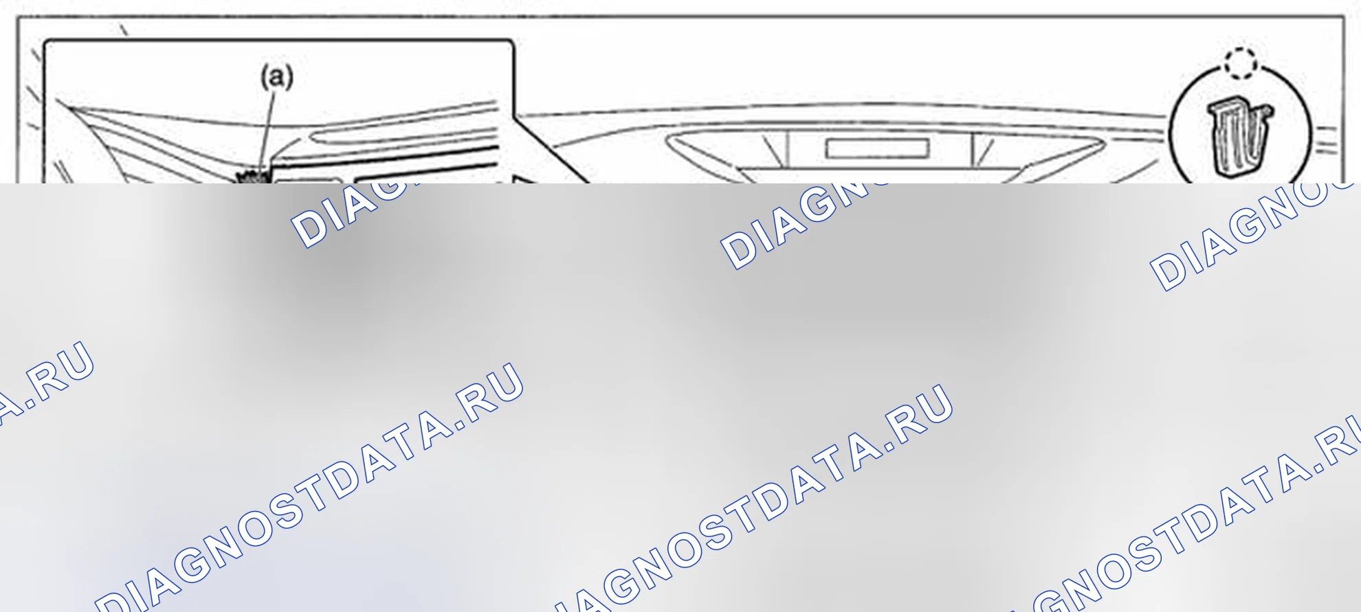Рис. 30: РУЧНАЯ МОДЕЛЬ КОНДИЦИОНЕРА. Subaru Legacy BM/BR