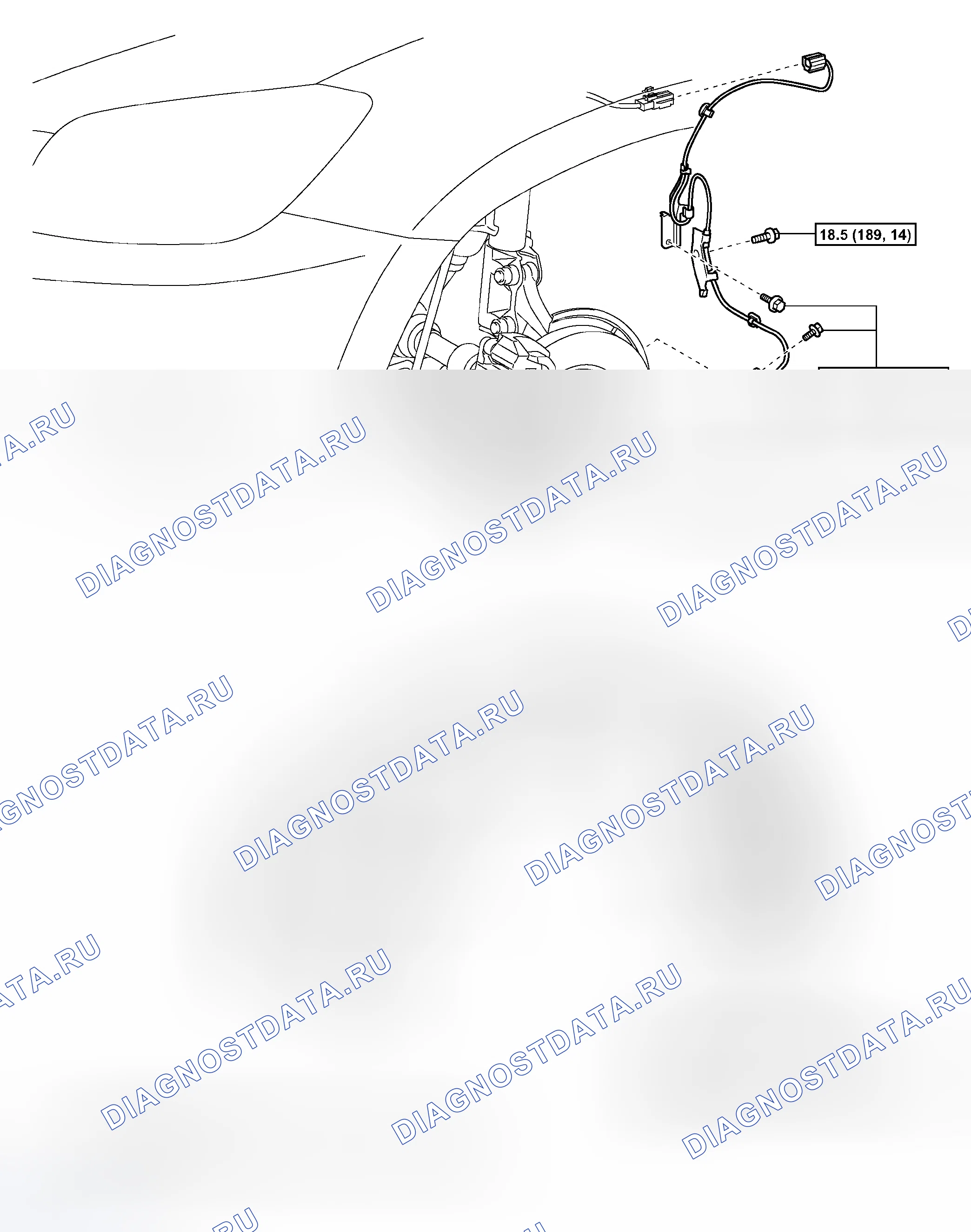 Рис. 117: КОМПОНЕНТЫ. Toyota RAV4 III